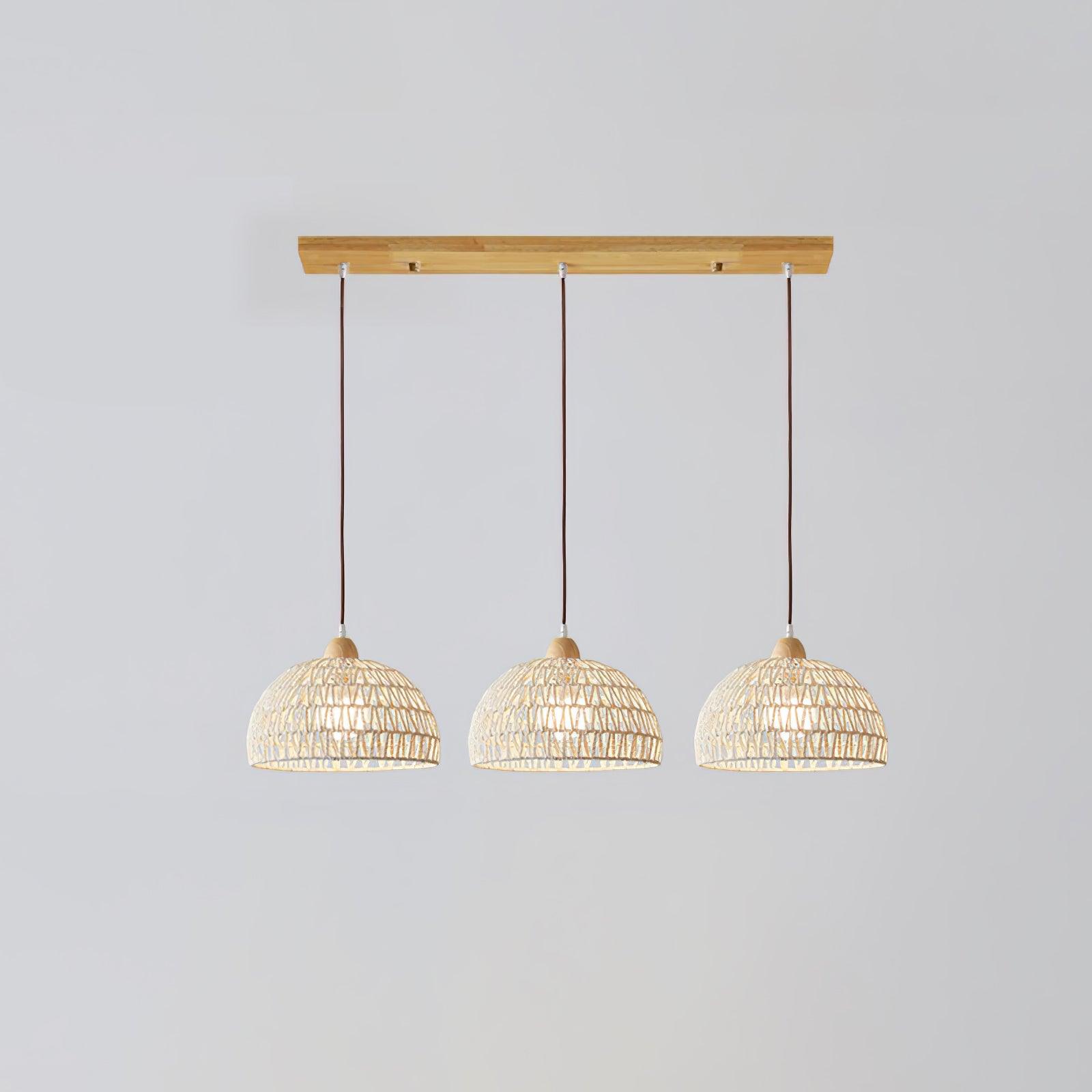 Rattan Arch Pendant Lamp - Blowlighting