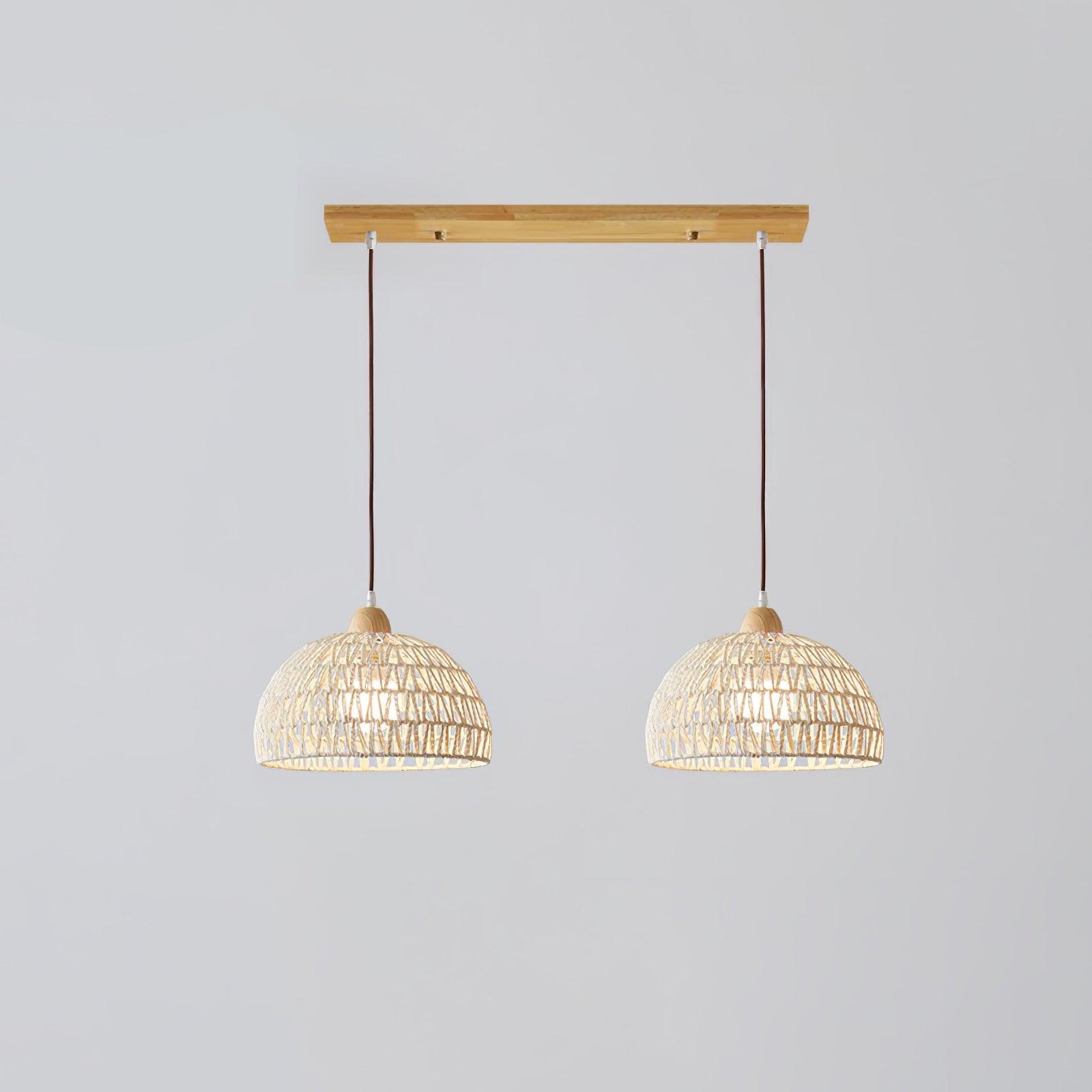 Rattan Arch Pendant Lamp - Blowlighting