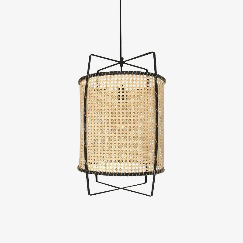 Rattan Cane Pendant Light - Blowlighting