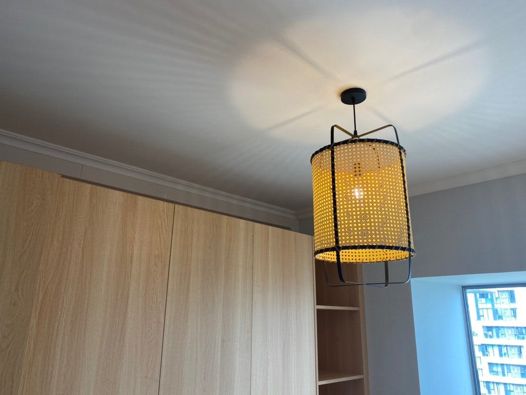 Rattan Cane Pendant Light - Blowlighting