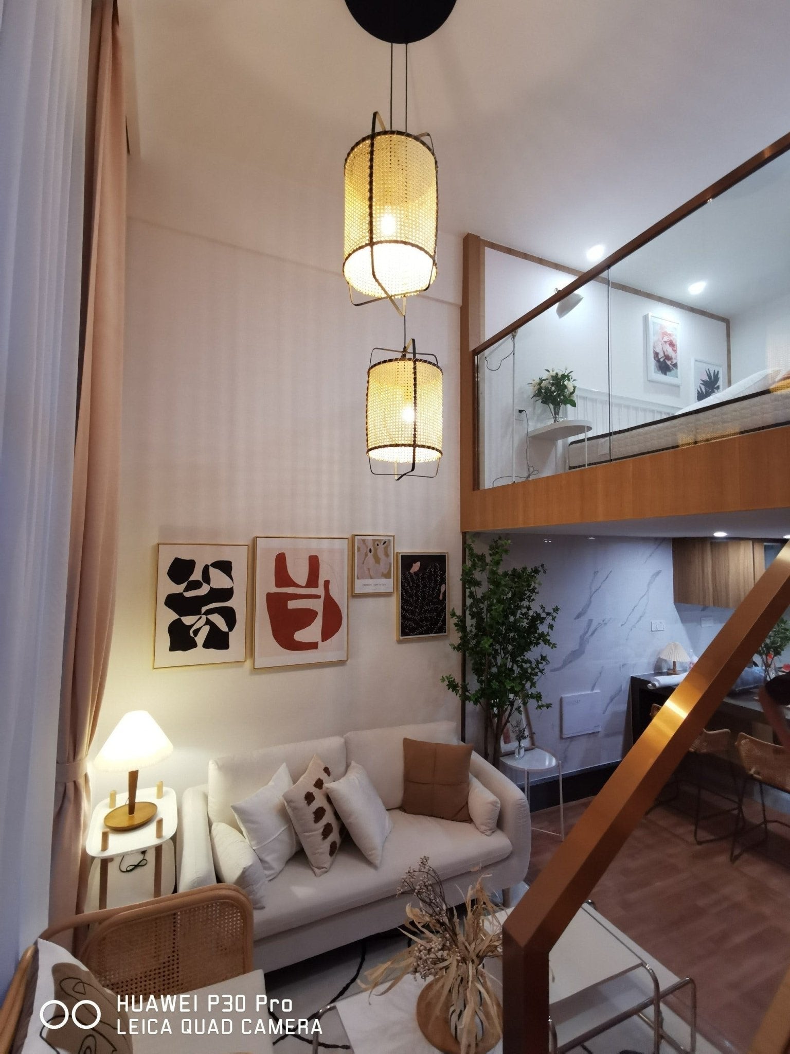 Rattan Cane Pendant Light - Blowlighting