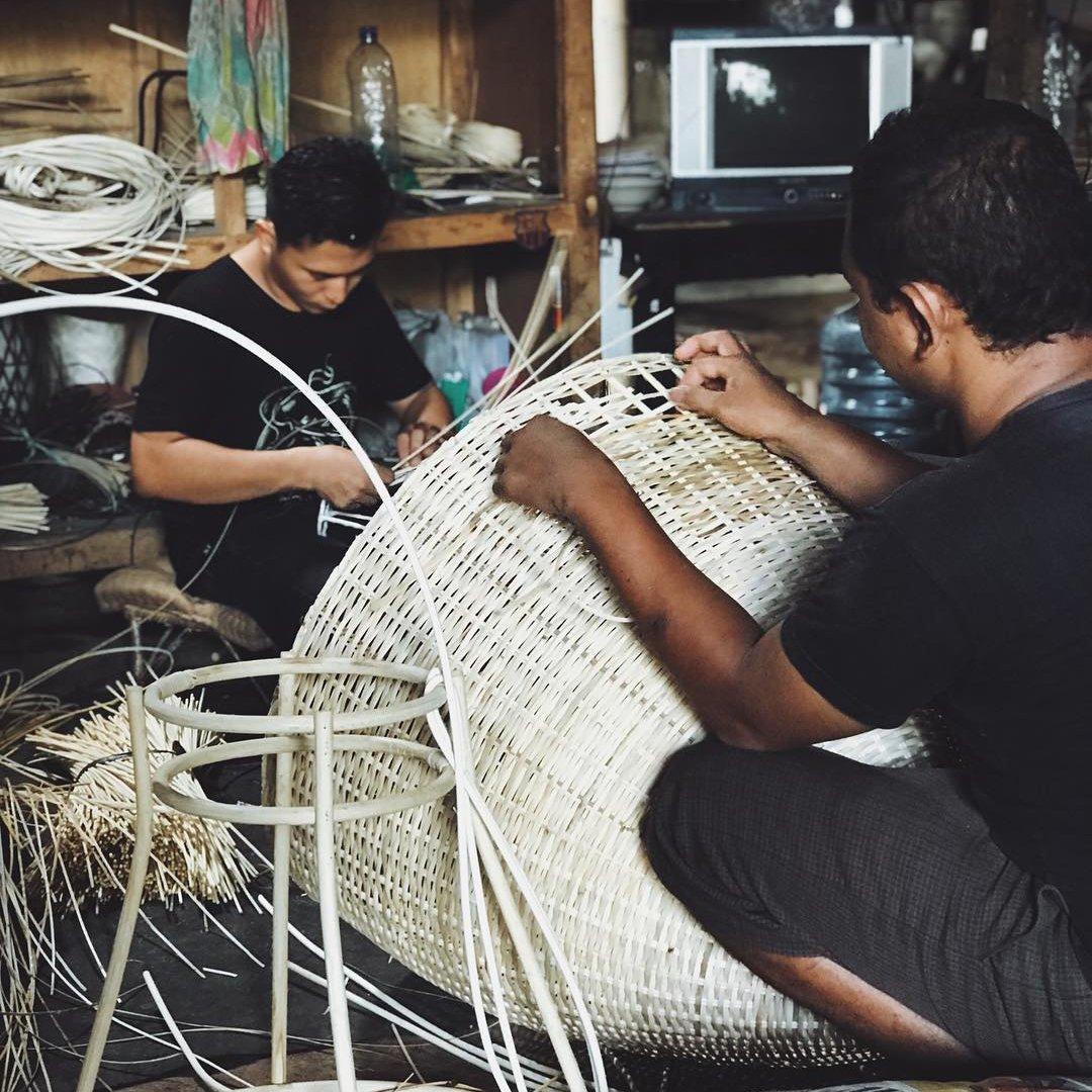Rattan Pandent Light - Blowlighting