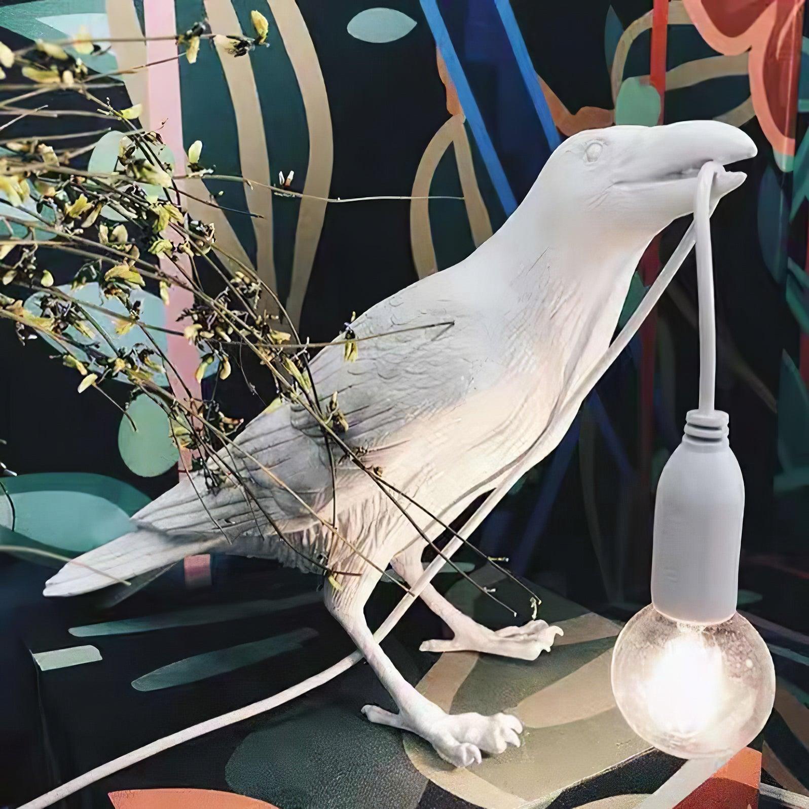 Raven Resin Table Lamp - Blowlighting