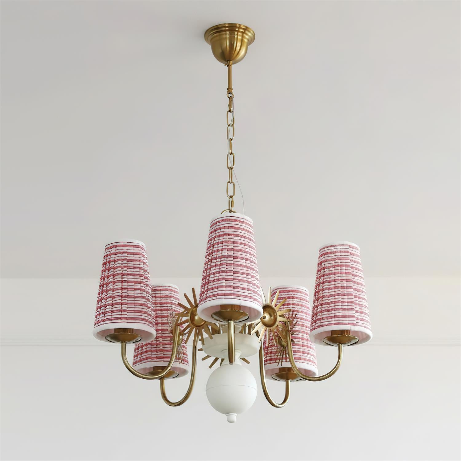 Ravina Vintage Fabric Chandelier