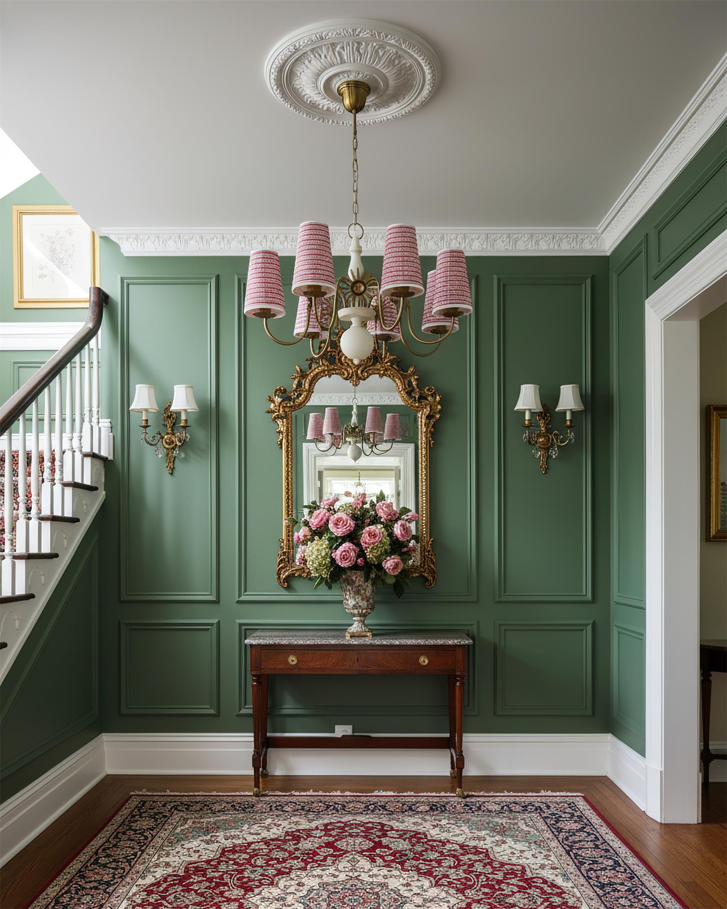 Ravina Vintage Fabric Chandelier