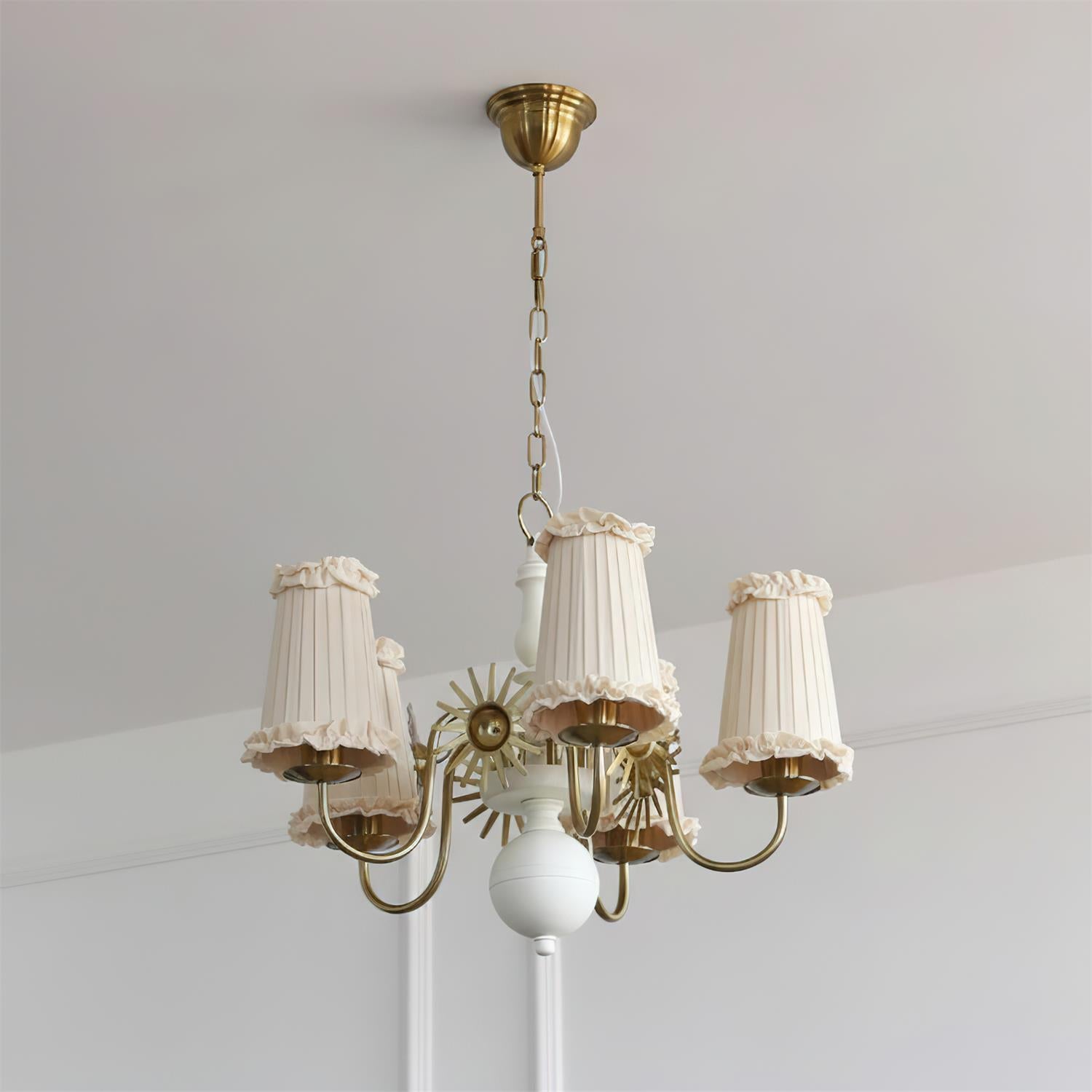 Ravina Vintage Fabric Chandelier