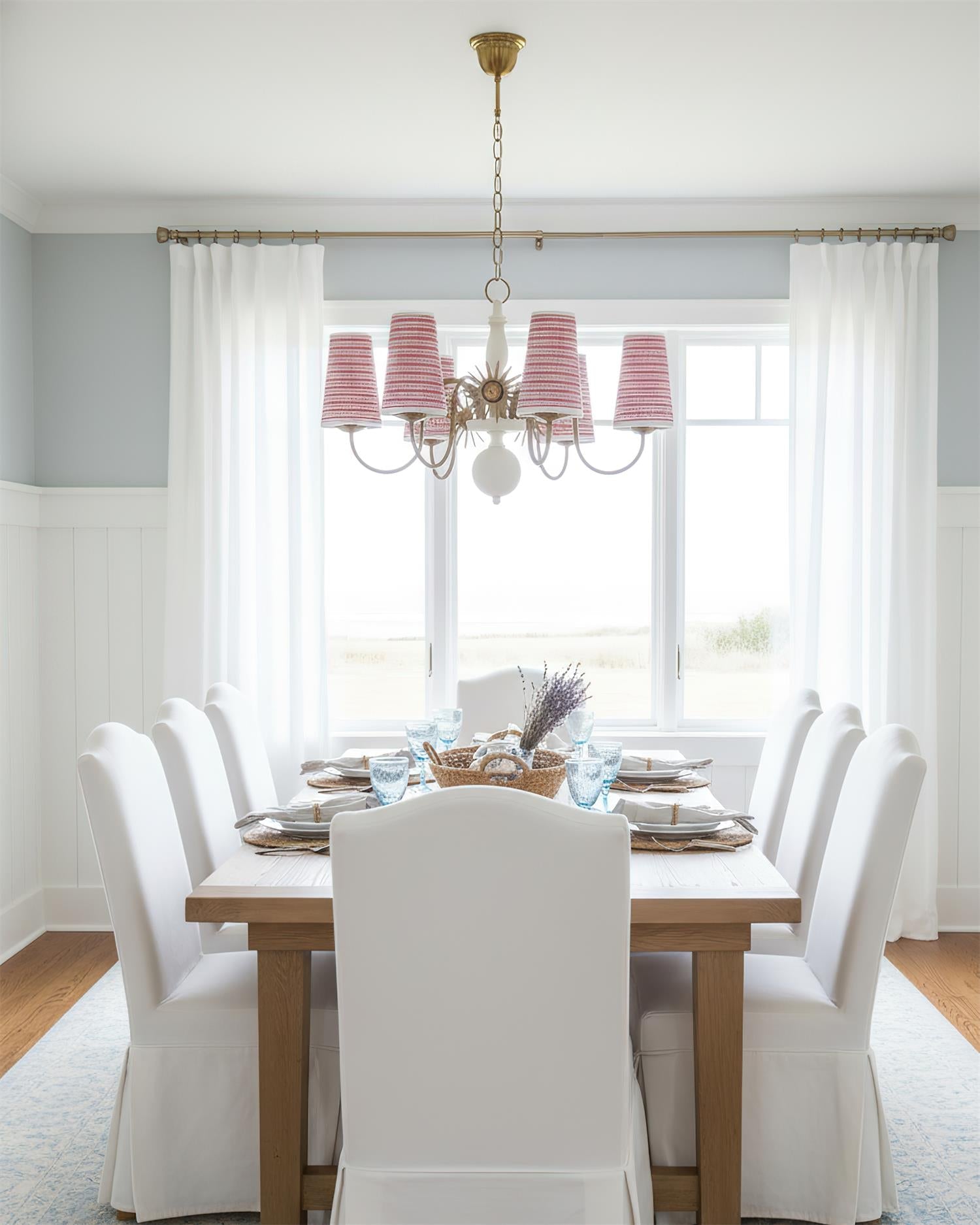 Ravina Vintage Fabric Chandelier