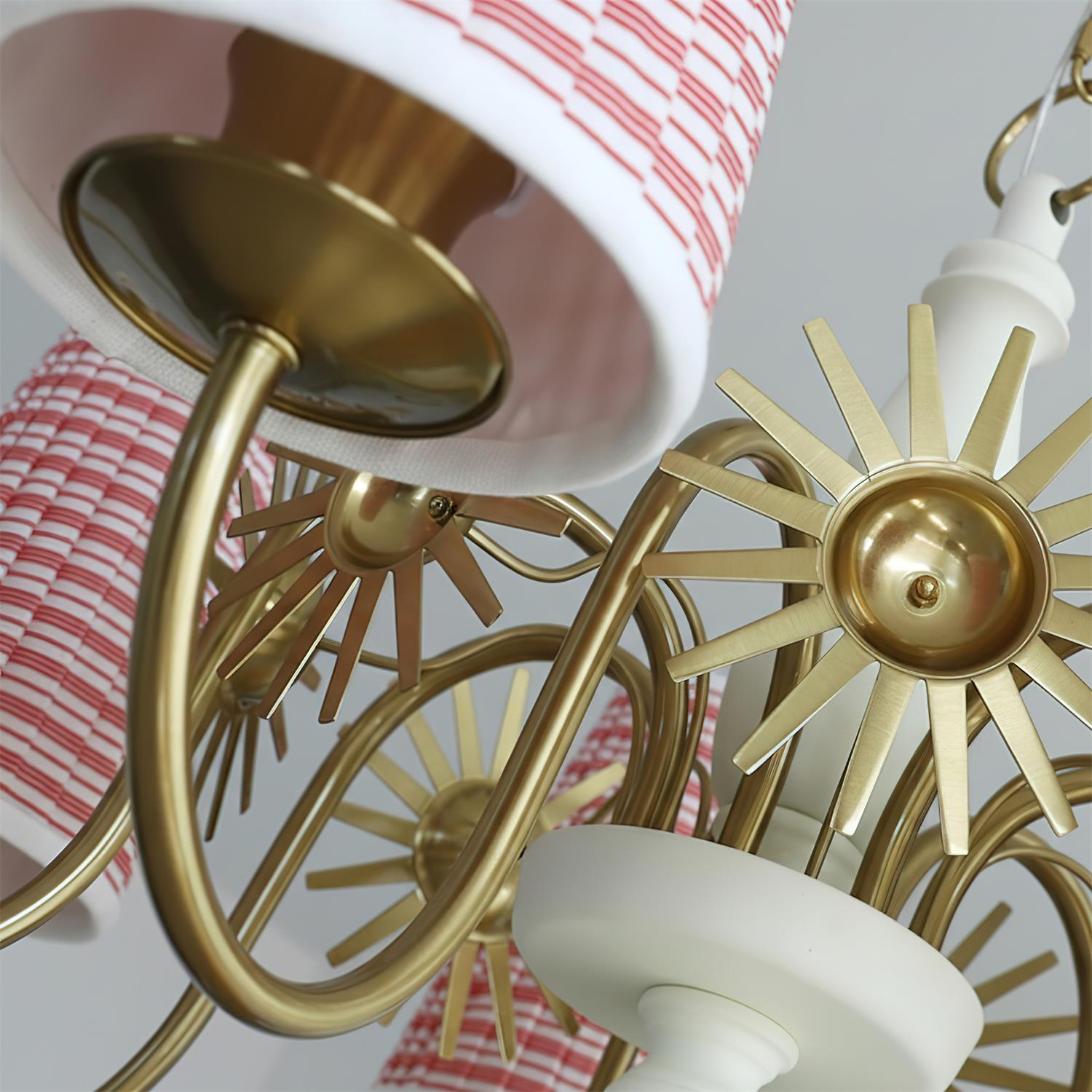 Ravina Vintage Fabric Chandelier