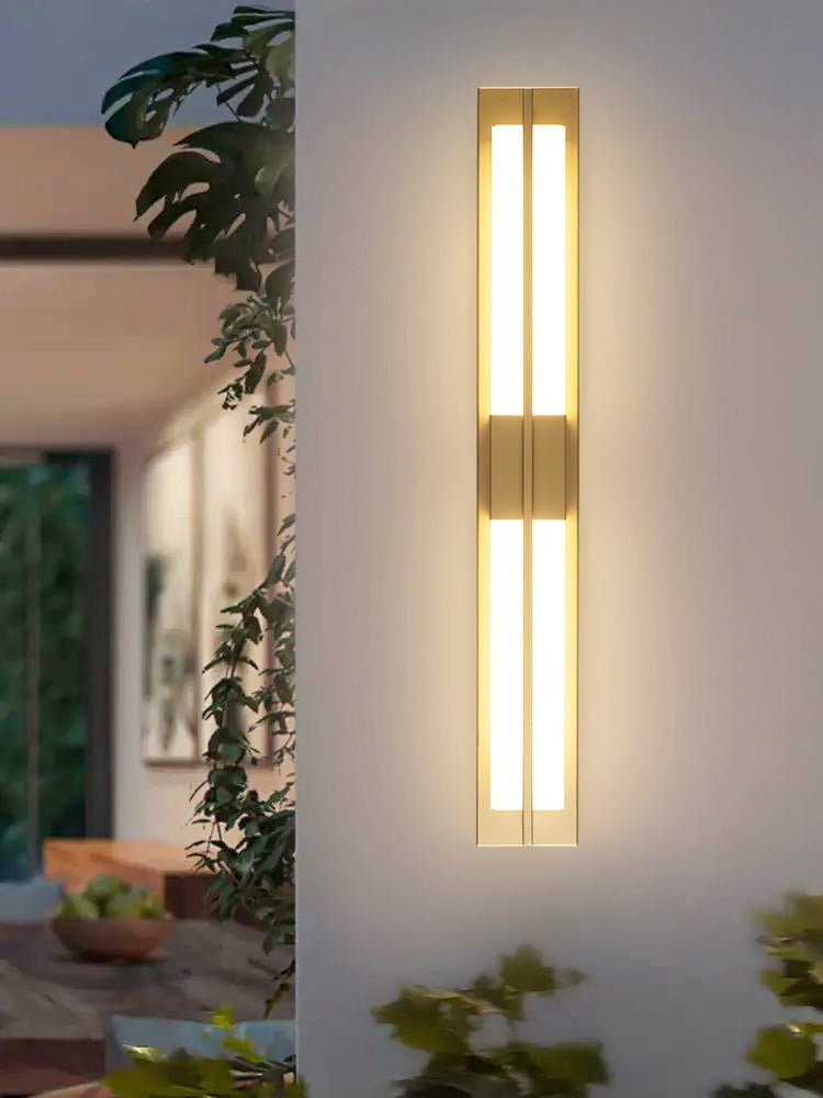 Caspian Alabaster Brass Wall Light - Blowlighting