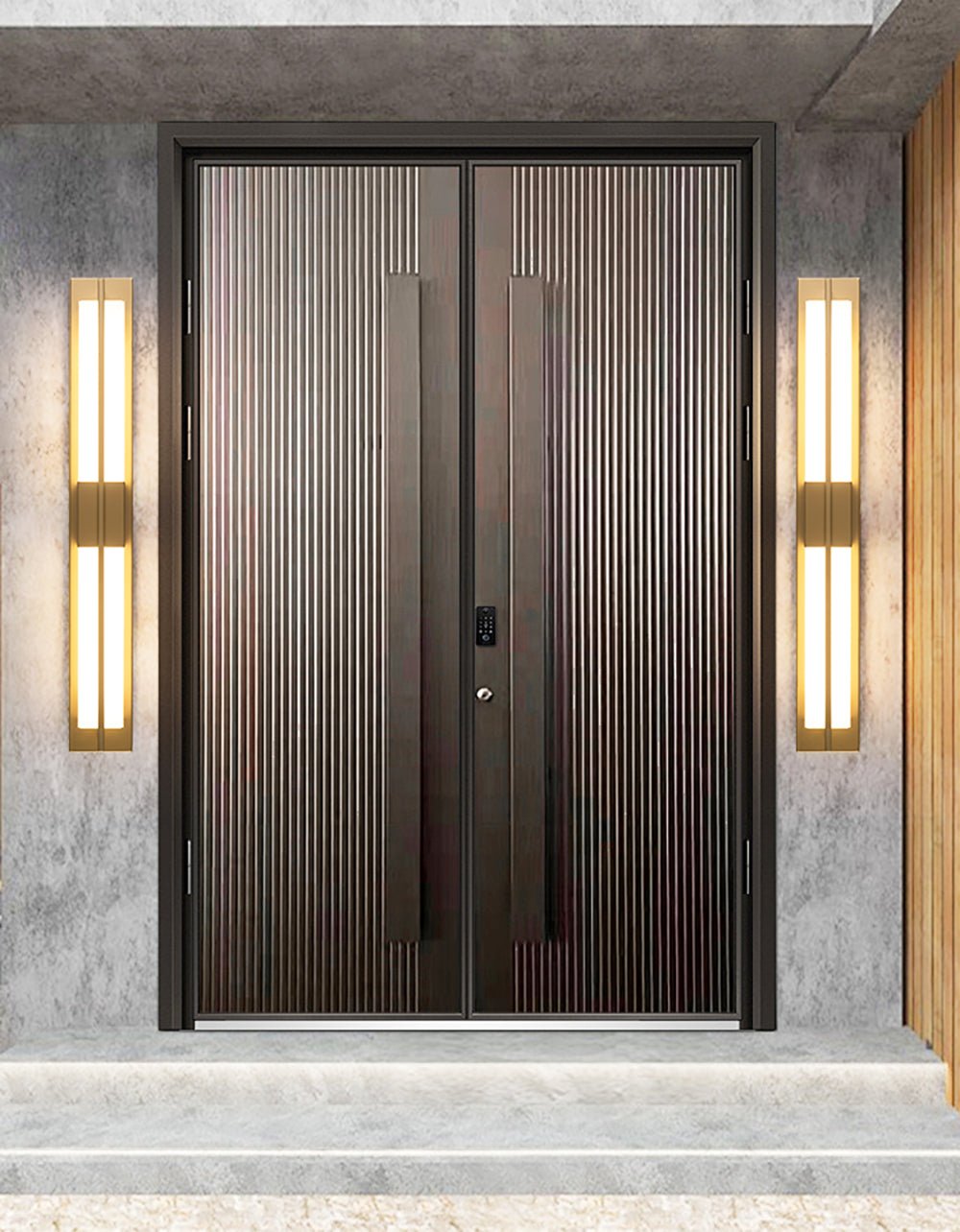 Caspian Alabaster Brass Wall Light - Blowlighting