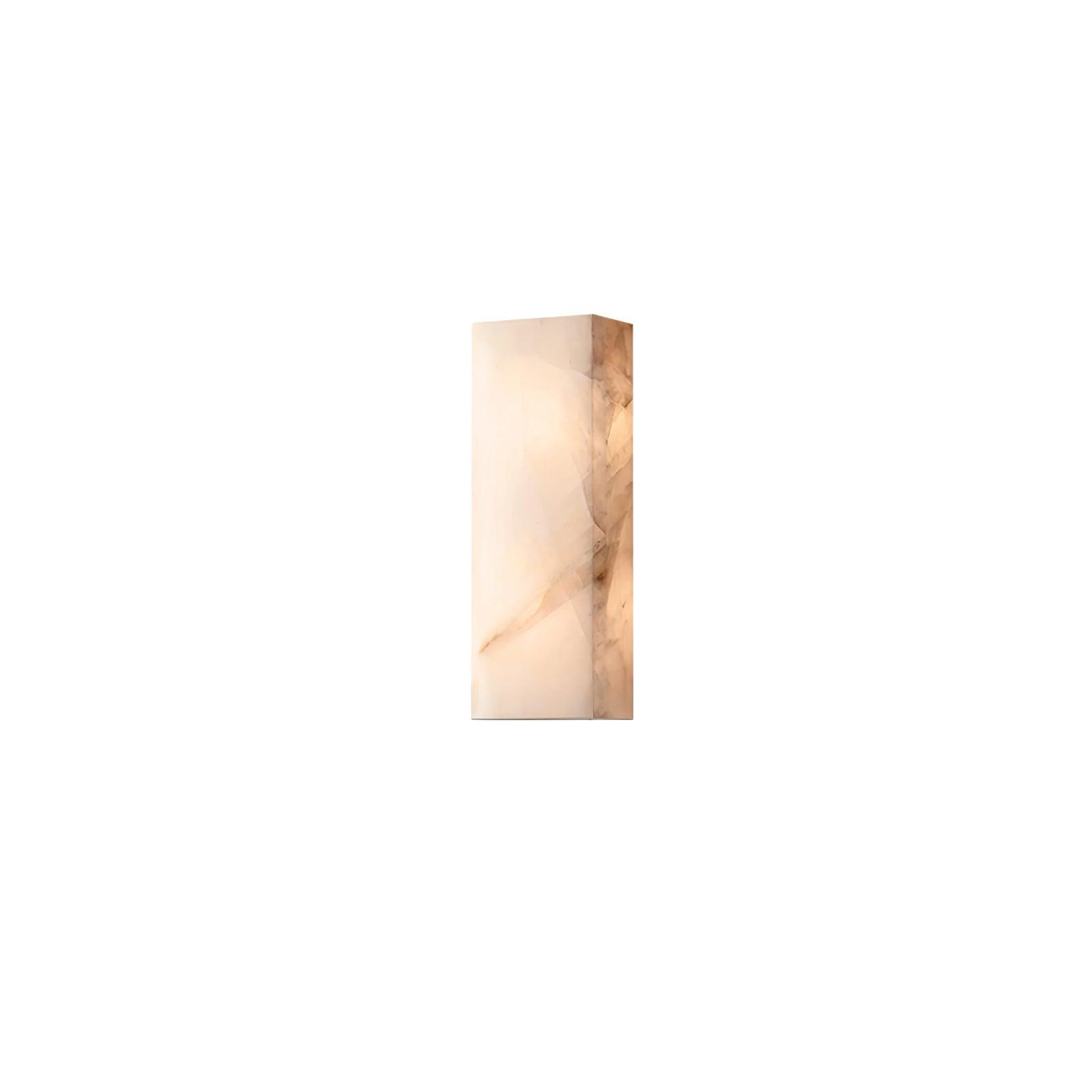 Orvian Minimalist Alabaster Outdoor Wall Light - Blowlighting