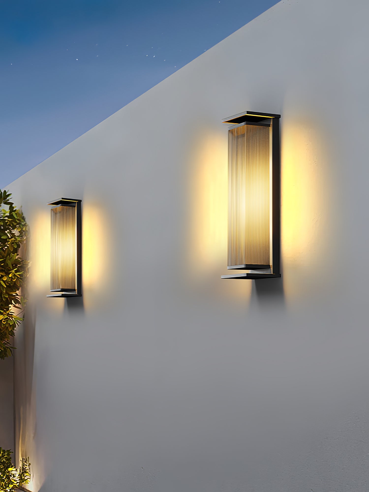Rectangular Box Outdoor Wall Lamp - Blowlighting