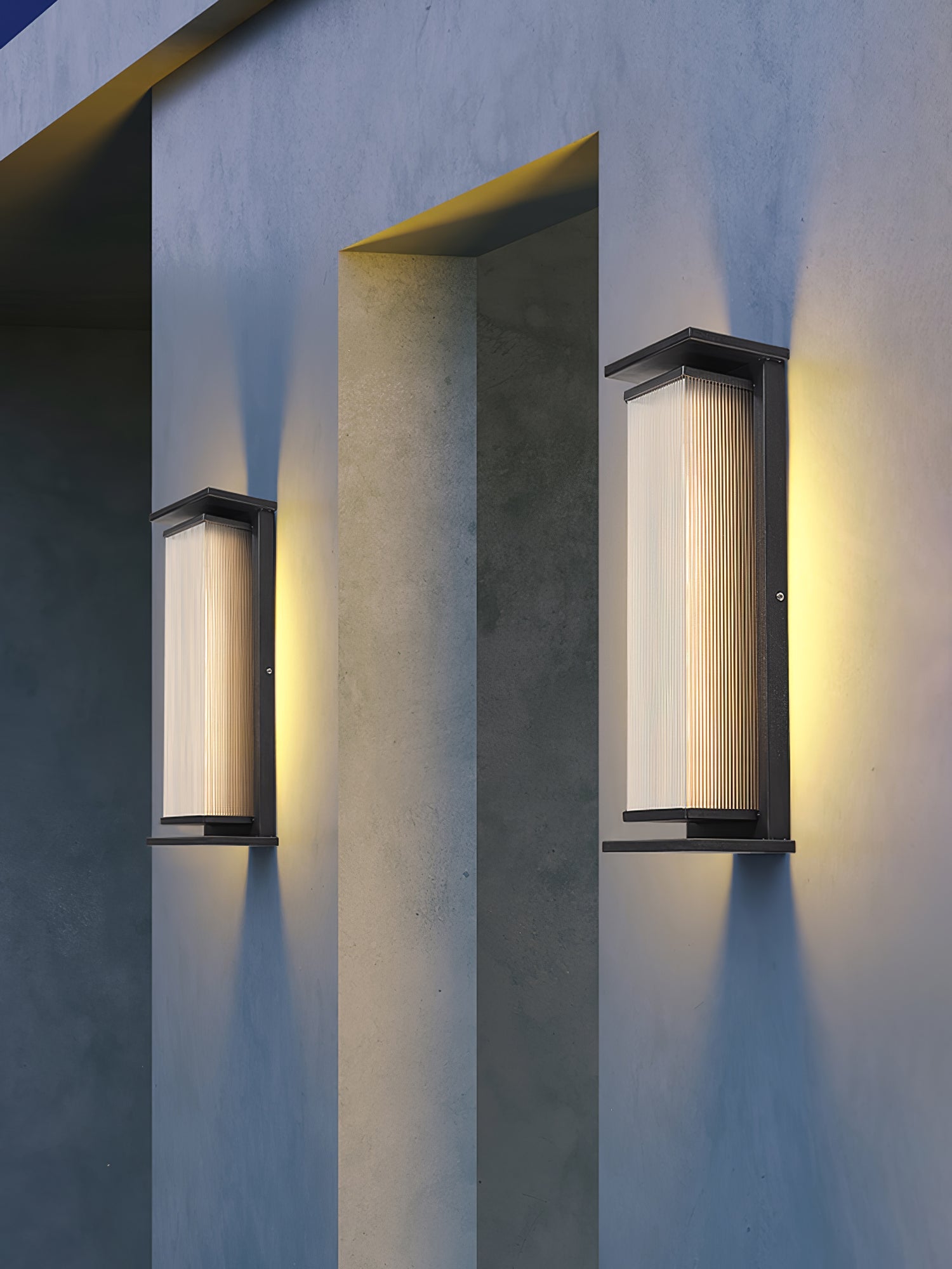 Rectangular Box Outdoor Wall Lamp - Blowlighting