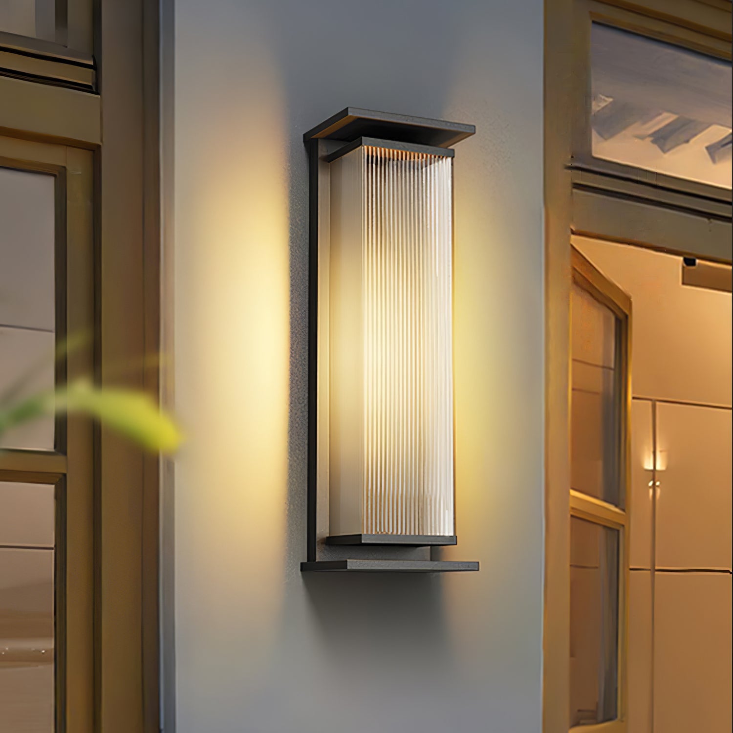 Rectangular Box Outdoor Wall Lamp - Blowlighting