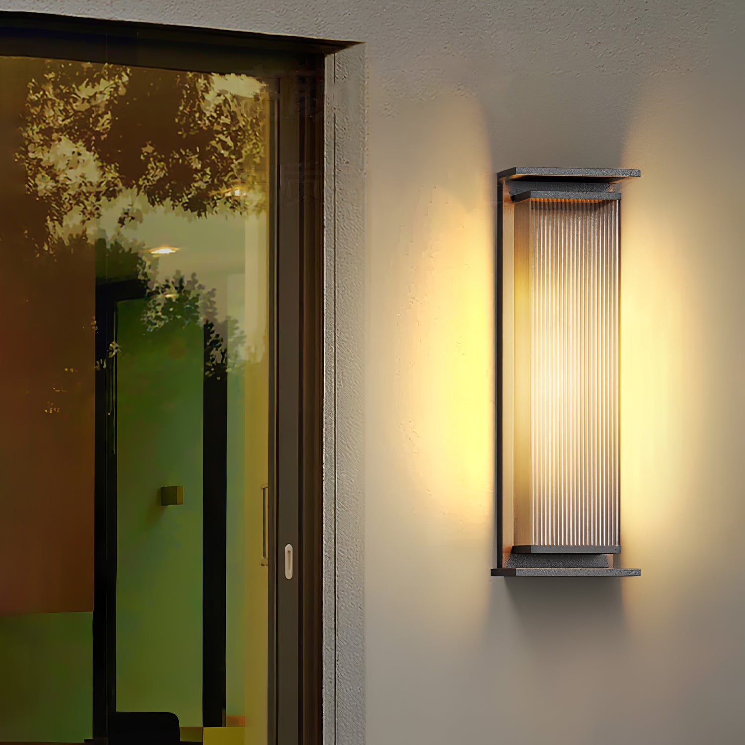 Cesilila Vertical Glass Wall Light - Blowlighting