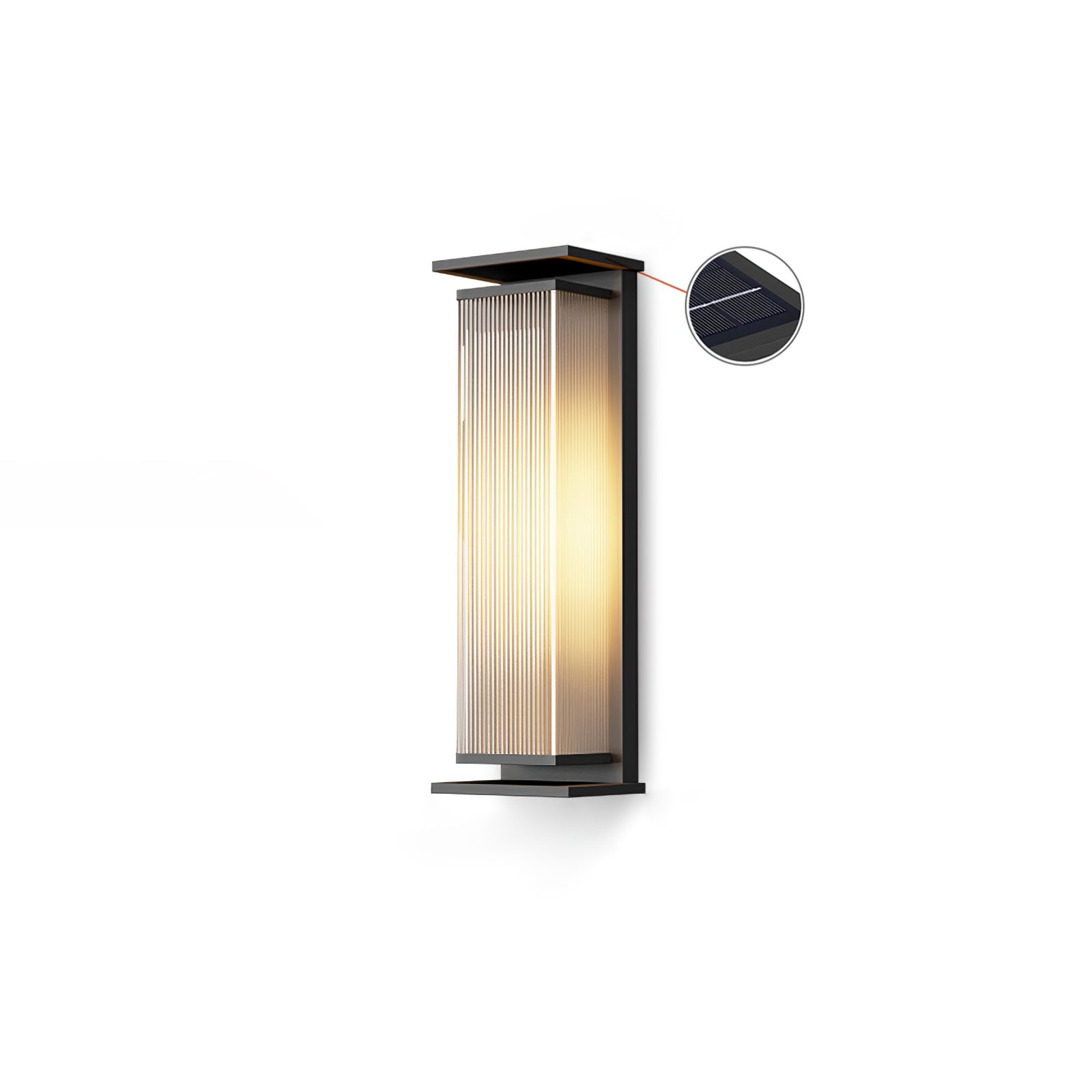 Cesilila Vertical Glass Wall Light - Blowlighting