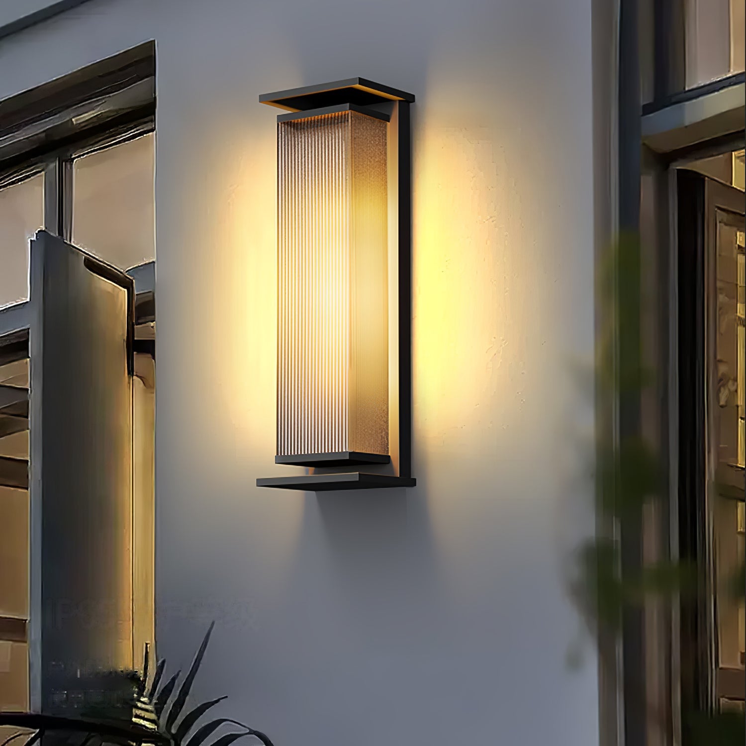 Cesilila Vertical Glass Wall Light - Blowlighting