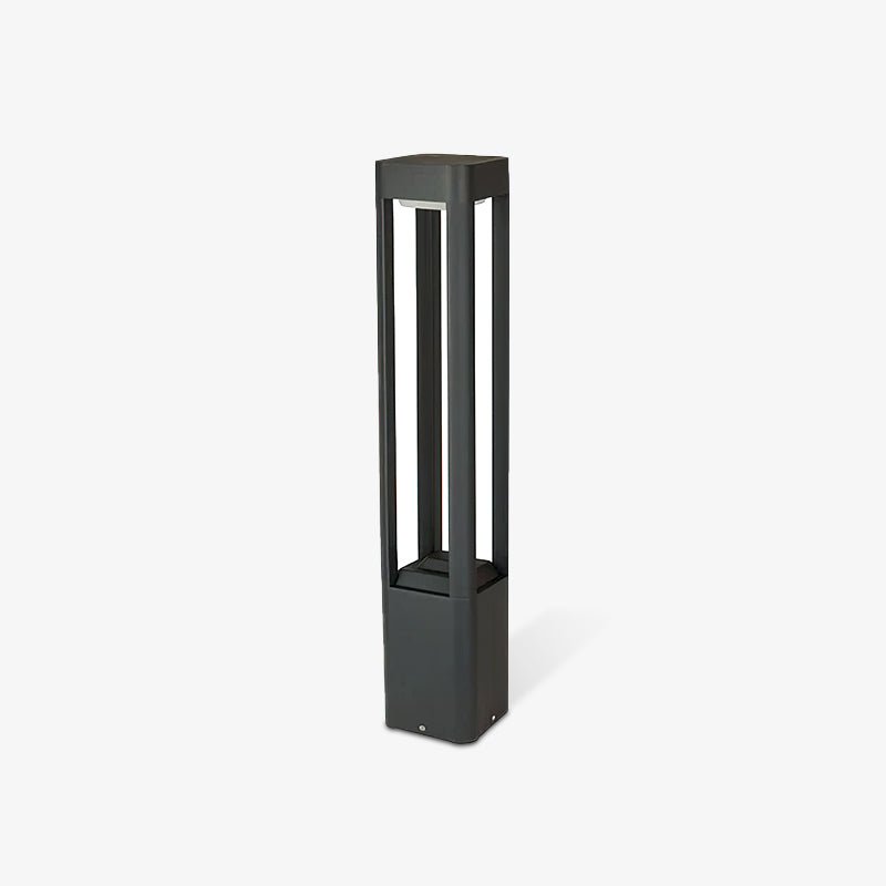 Rectangular Column Garden Outdoor Light - Blowlighting