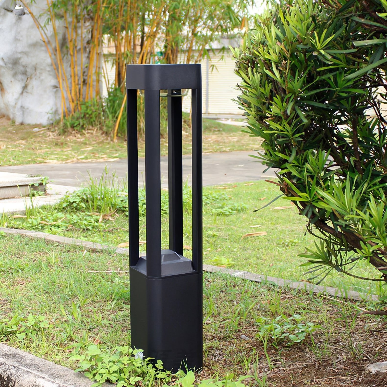 Rectangular Column Garden Outdoor Light - Blowlighting