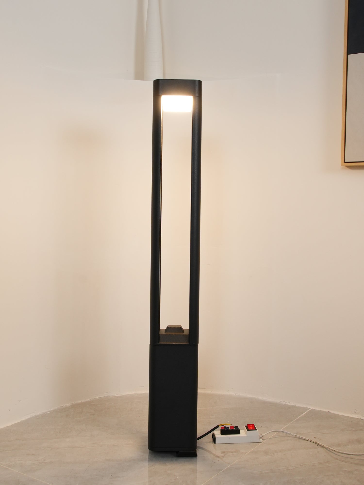 Rectangular Column Garden Outdoor Light - Blowlighting