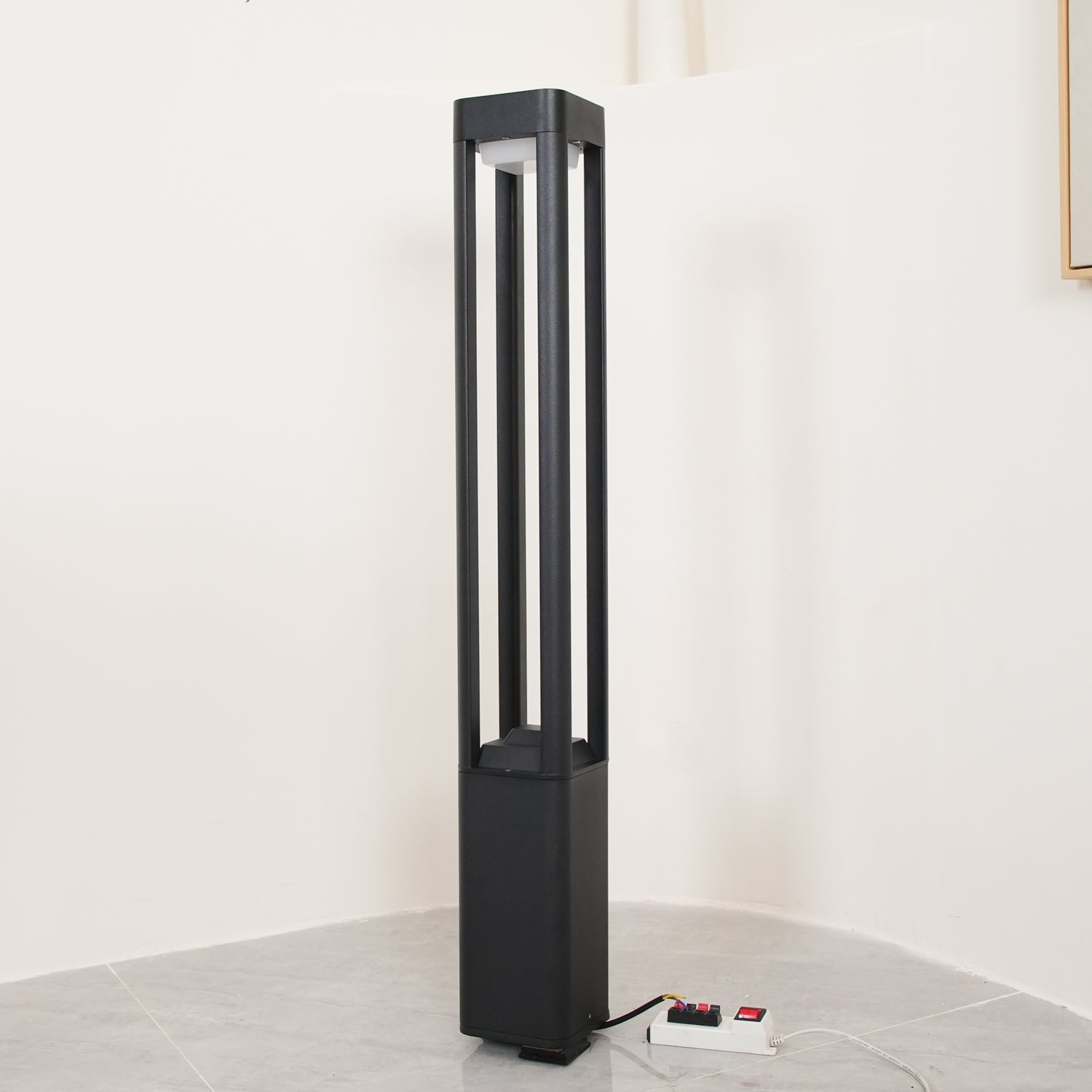 Rectangular Column Garden Outdoor Light - Blowlighting