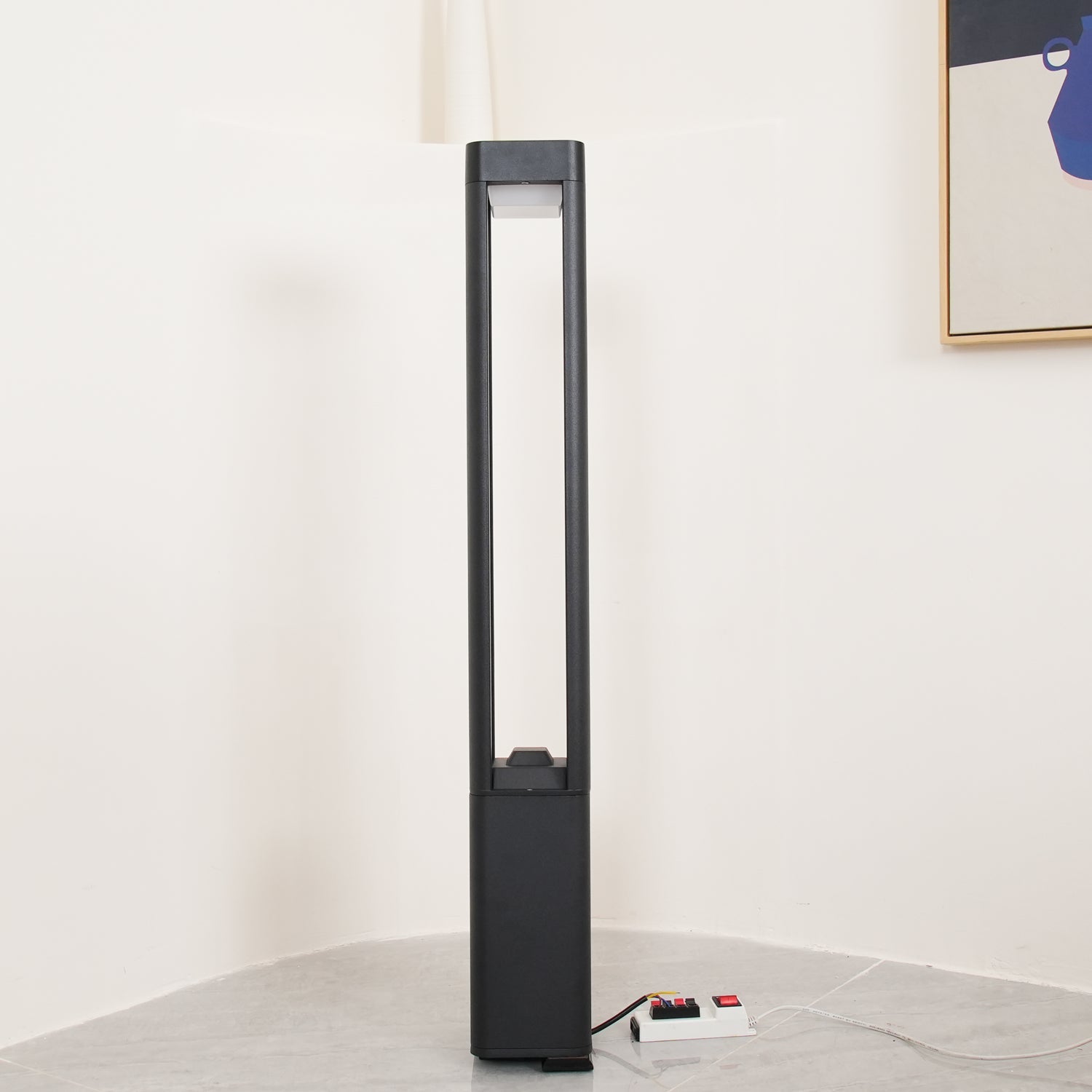 Rectangular Column Garden Outdoor Light - Blowlighting