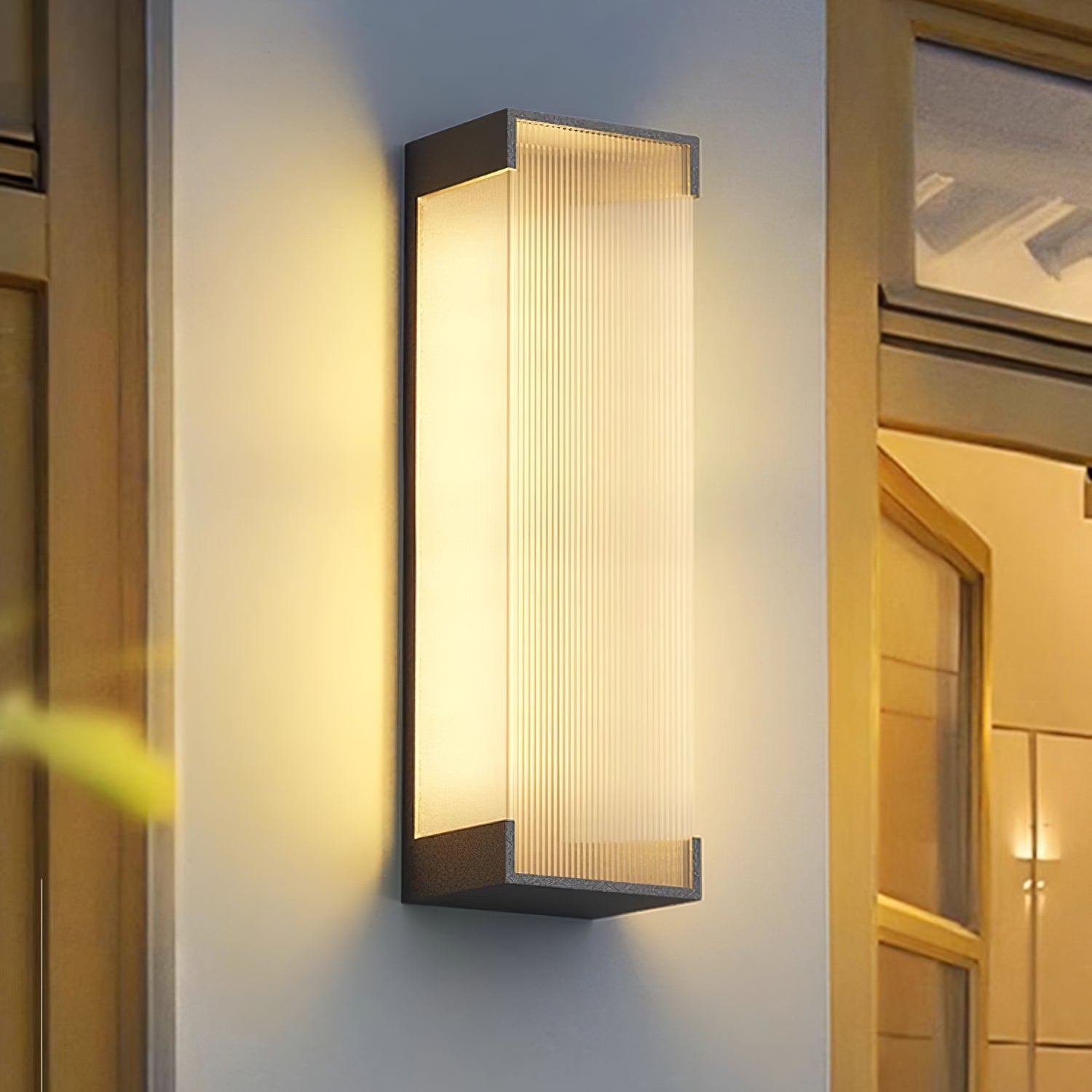 Rectangular Outdoor Wall Light - Blowlighting
