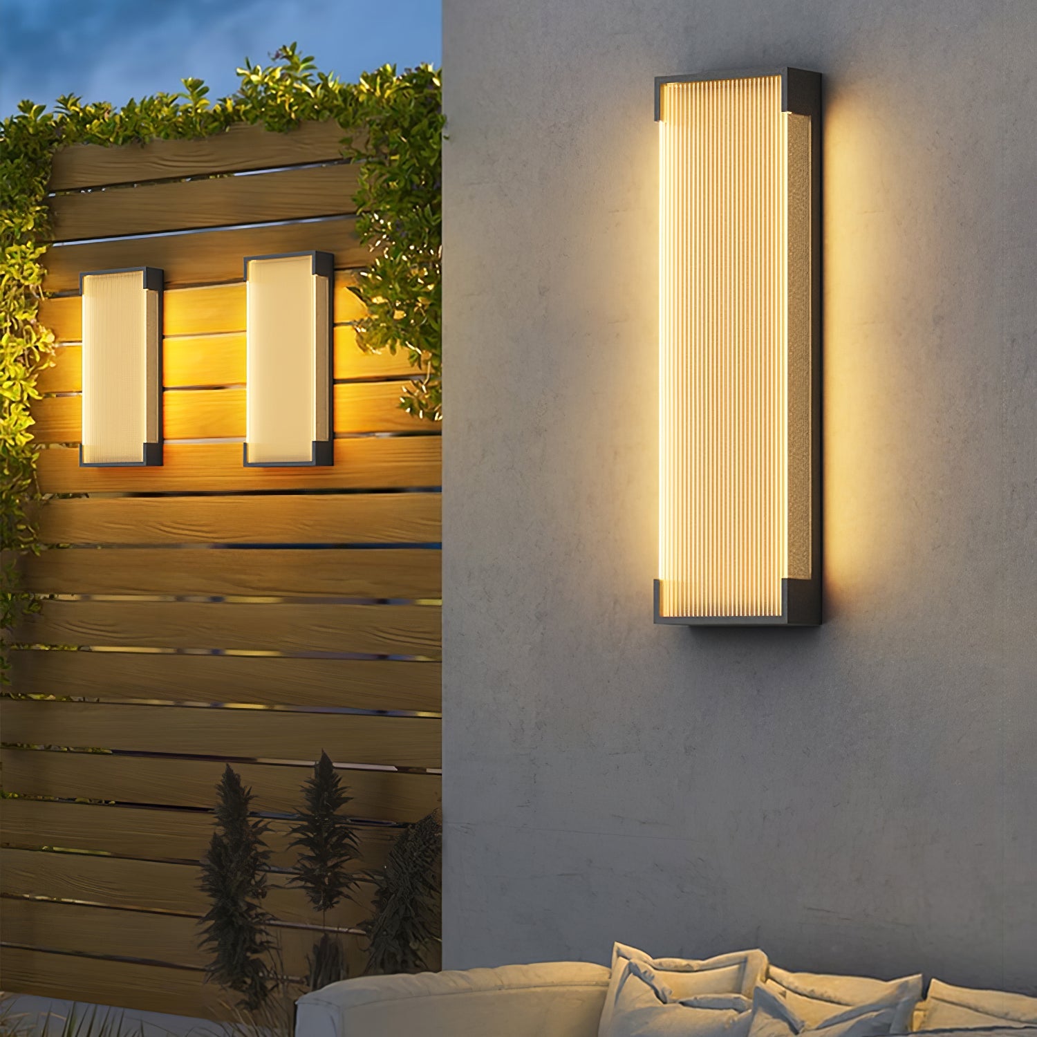 Rectangular Outdoor Wall Light - Blowlighting
