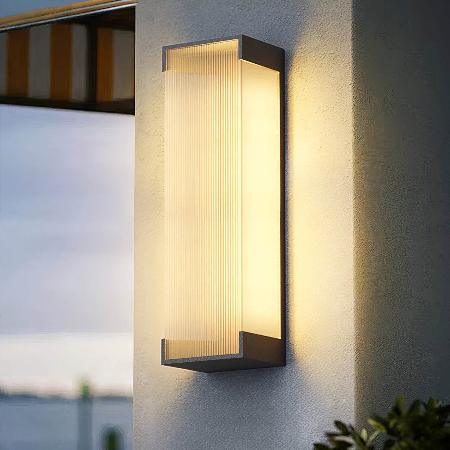 Rectangular Outdoor Wall Light - Blowlighting