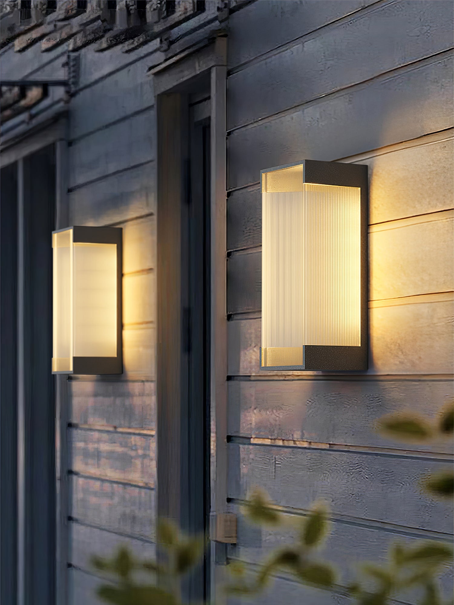 Rectangular Outdoor Wall Light - Blowlighting