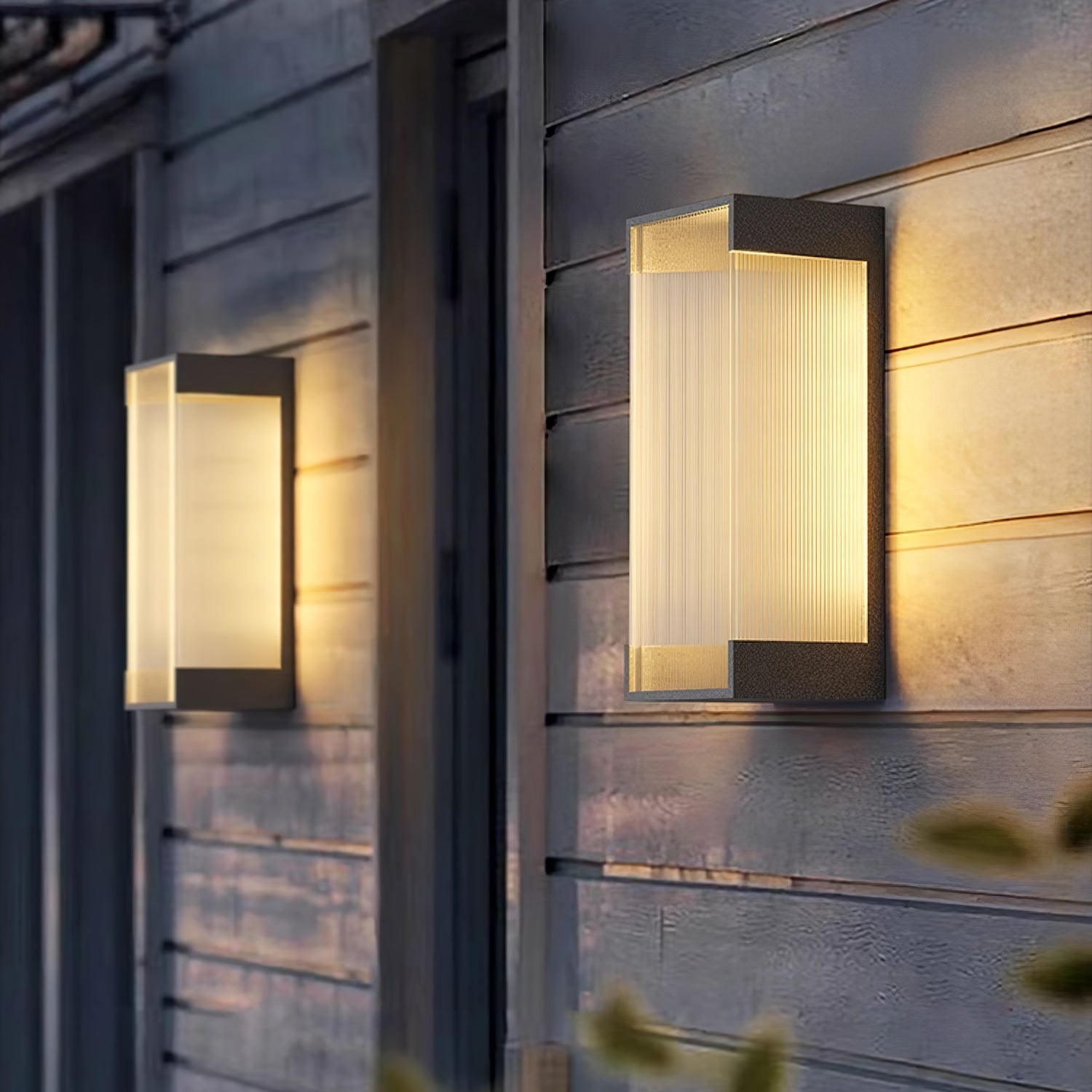 Rectangular Outdoor Wall Light - Blowlighting
