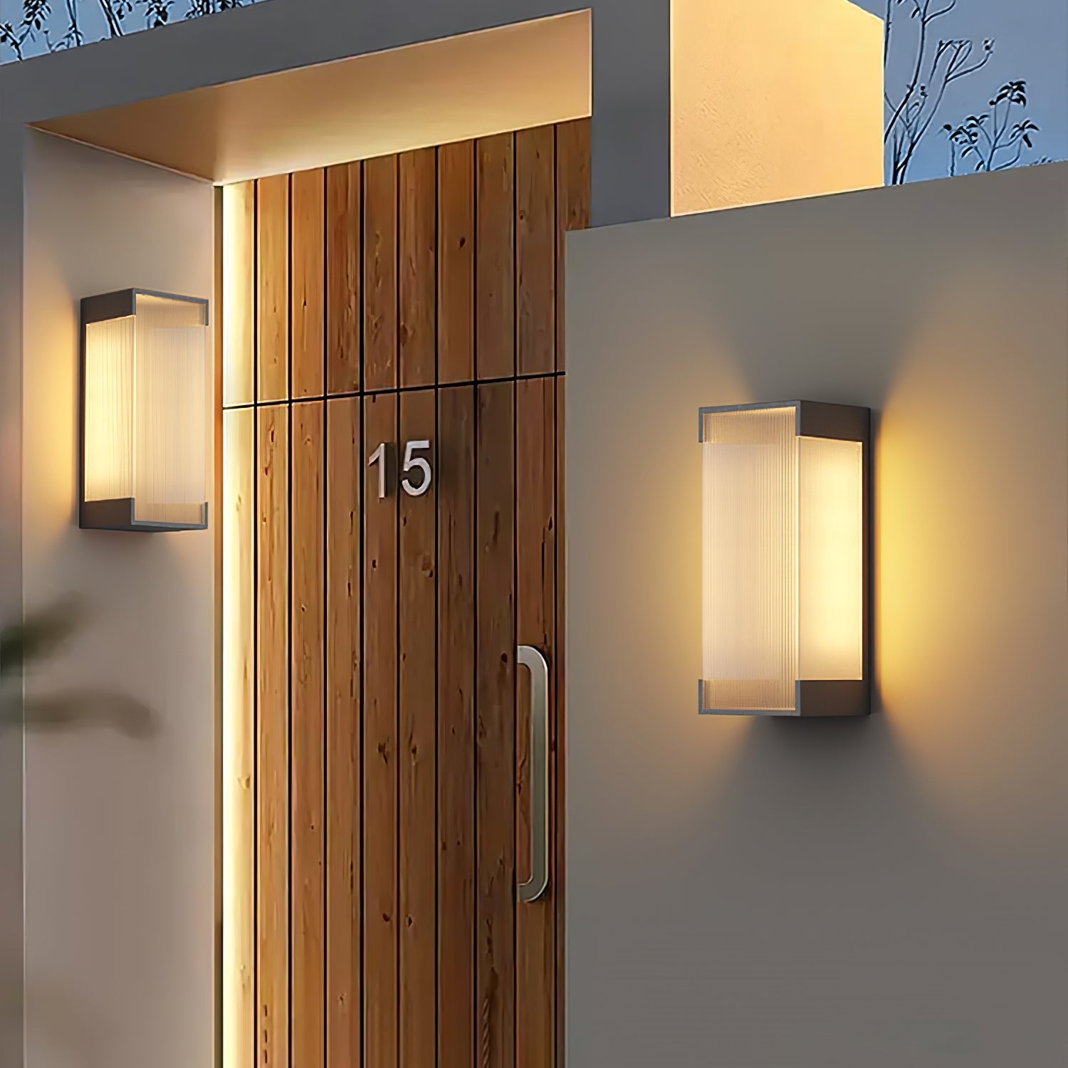 Rectangular Outdoor Wall Light - Blowlighting