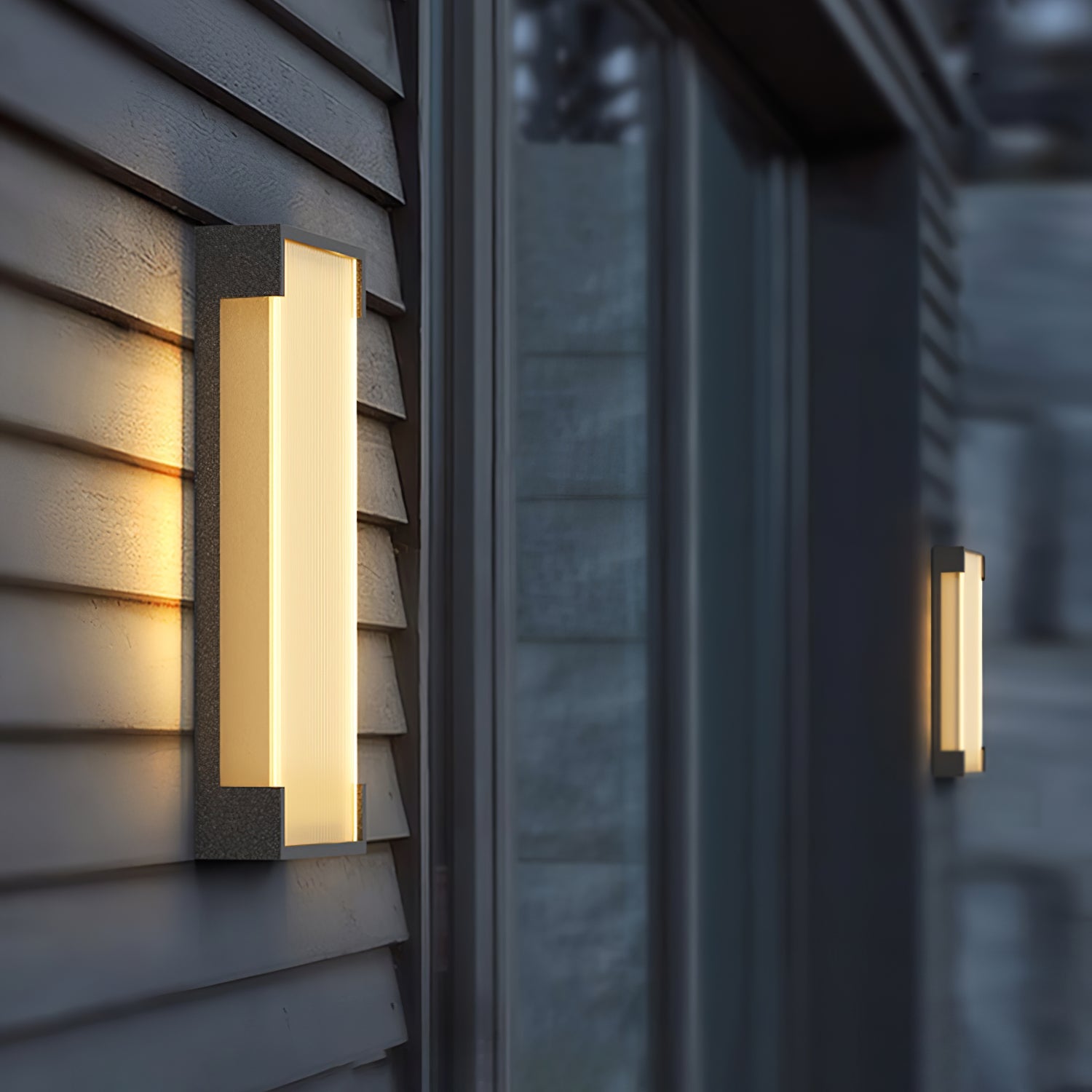 Rectangular Outdoor Wall Light - Blowlighting