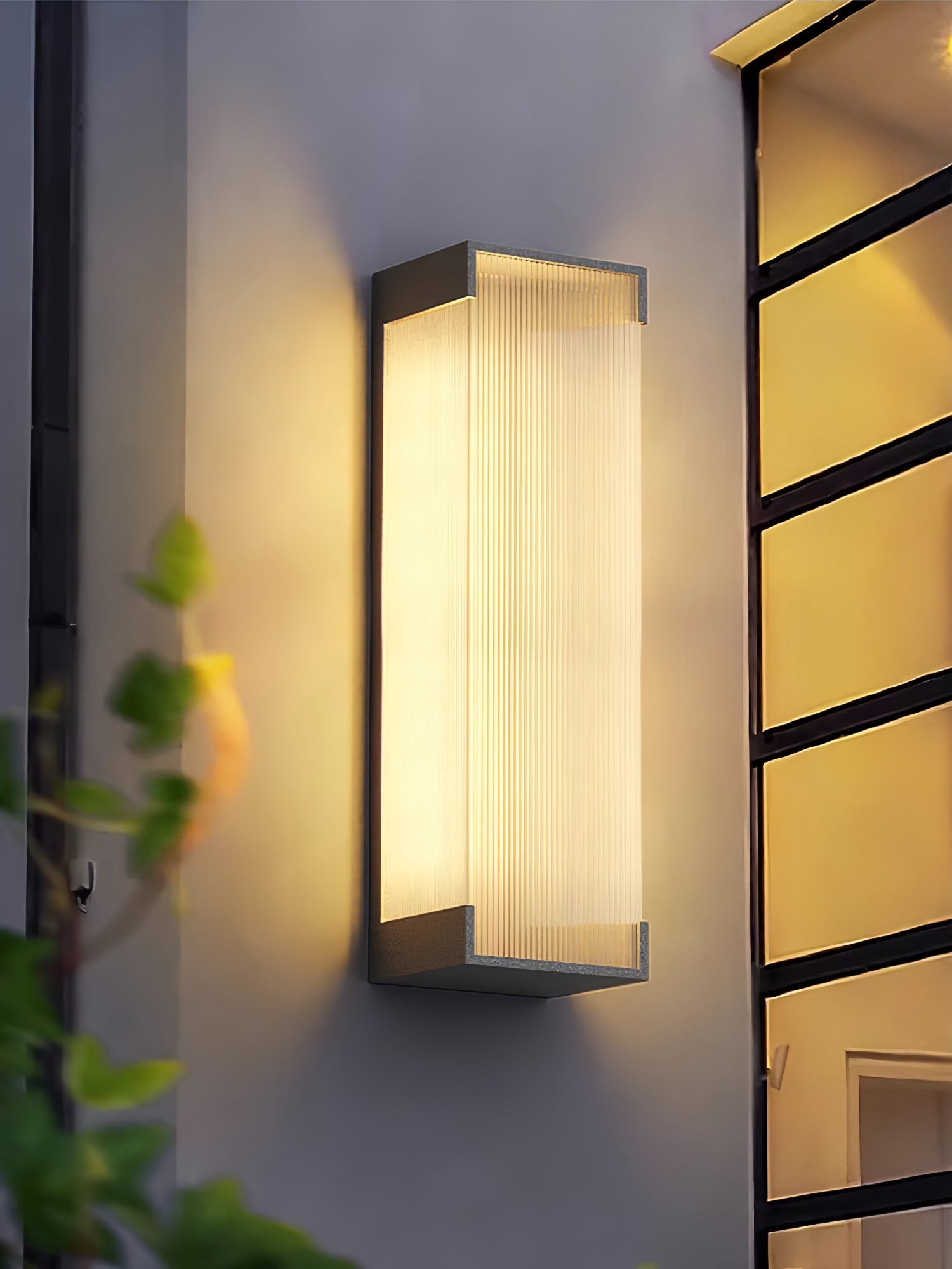 Rectangular Outdoor Wall Light - Blowlighting