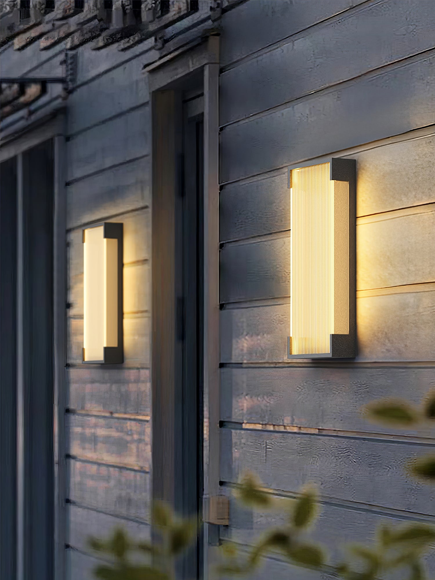 Rectangular Outdoor Wall Light - Blowlighting