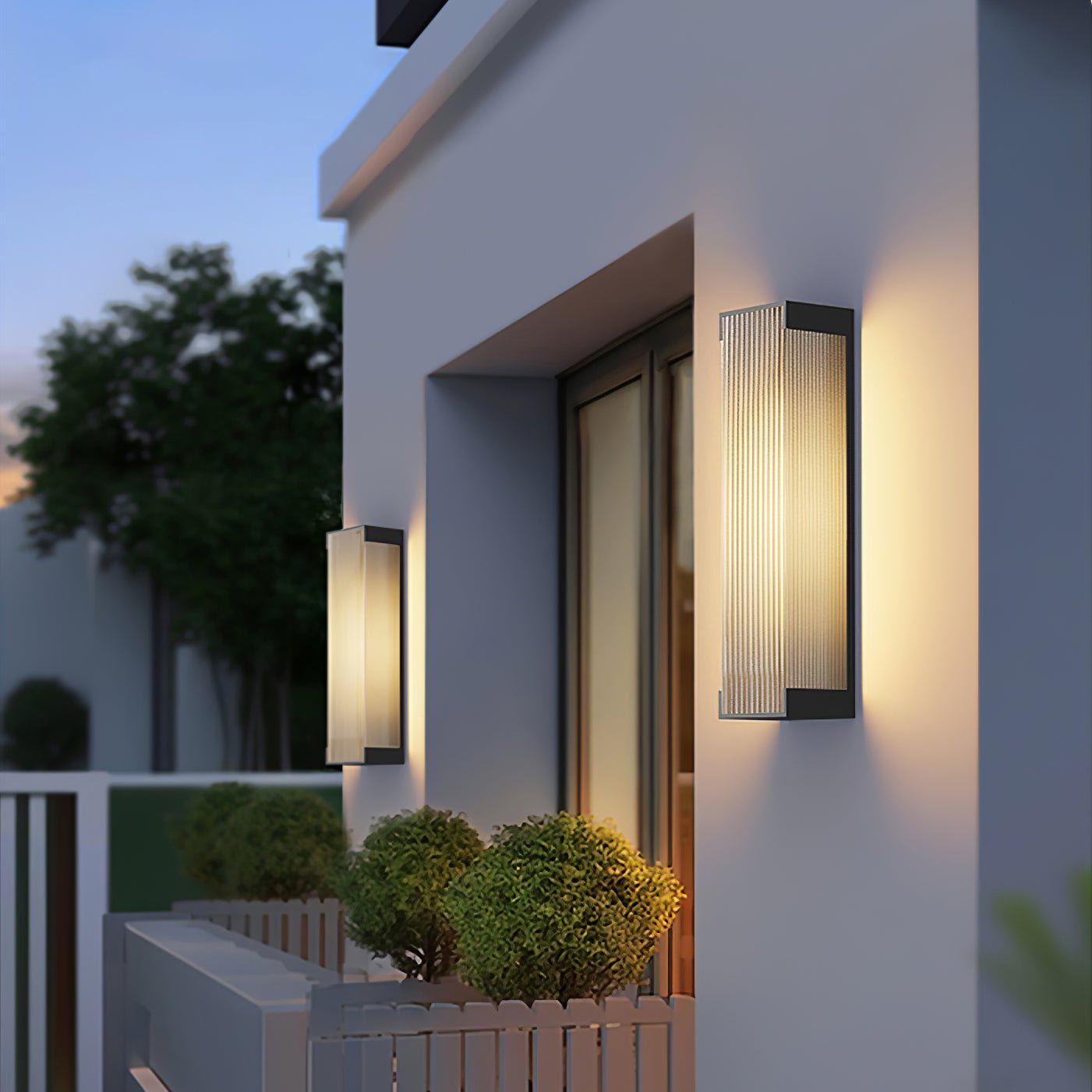 Rectangular Outdoor Wall Light - Blowlighting