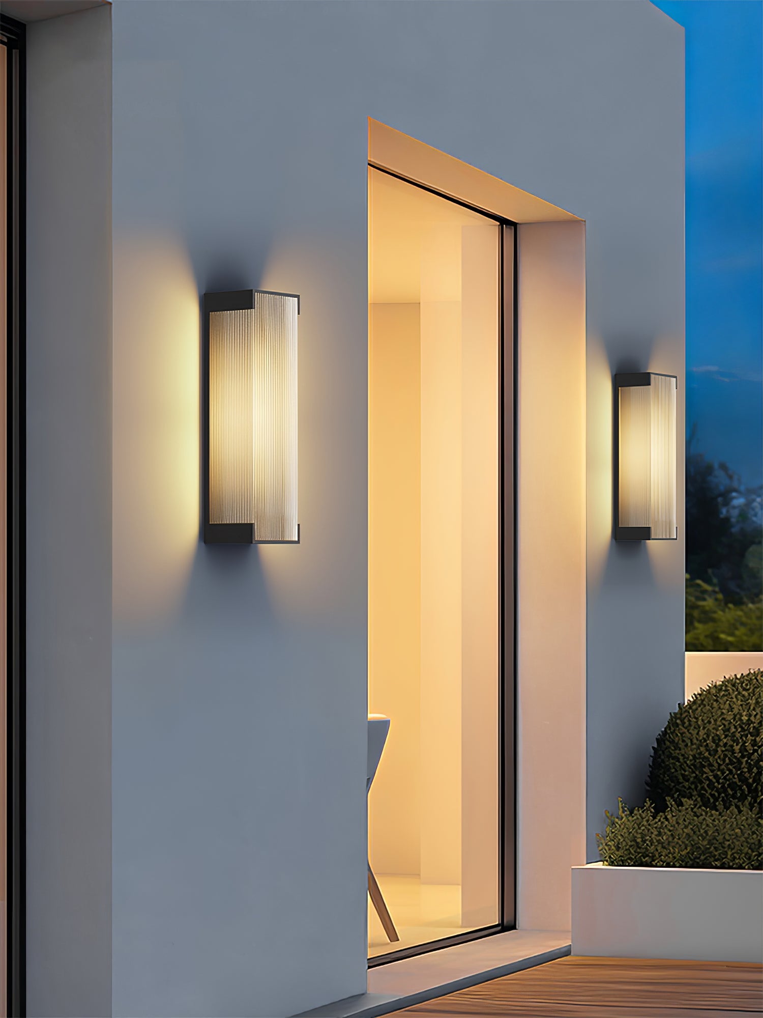 Rectangular Outdoor Wall Light - Blowlighting