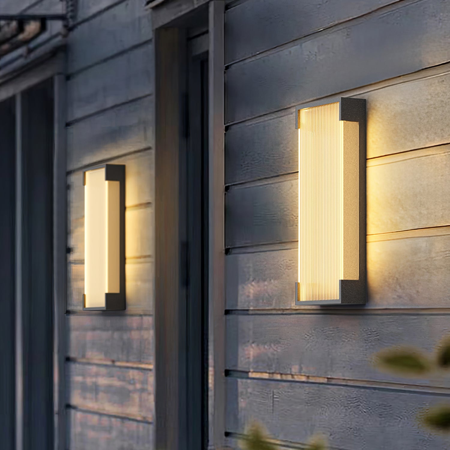 Rectangular Outdoor Wall Light - Blowlighting