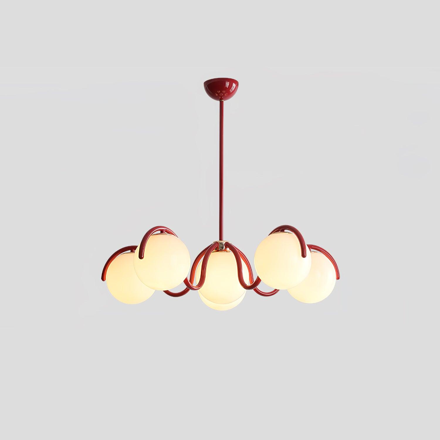 Reedway Curve Linear Chandelier - Blowlighting