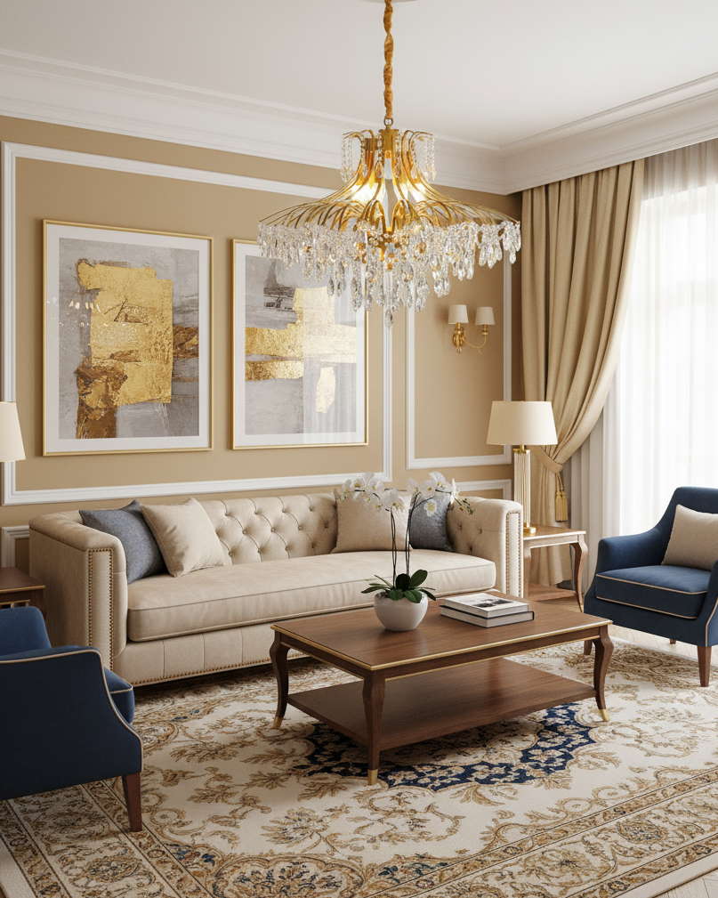 Violetfall Luxurious Crystal Wisteria Chandelier