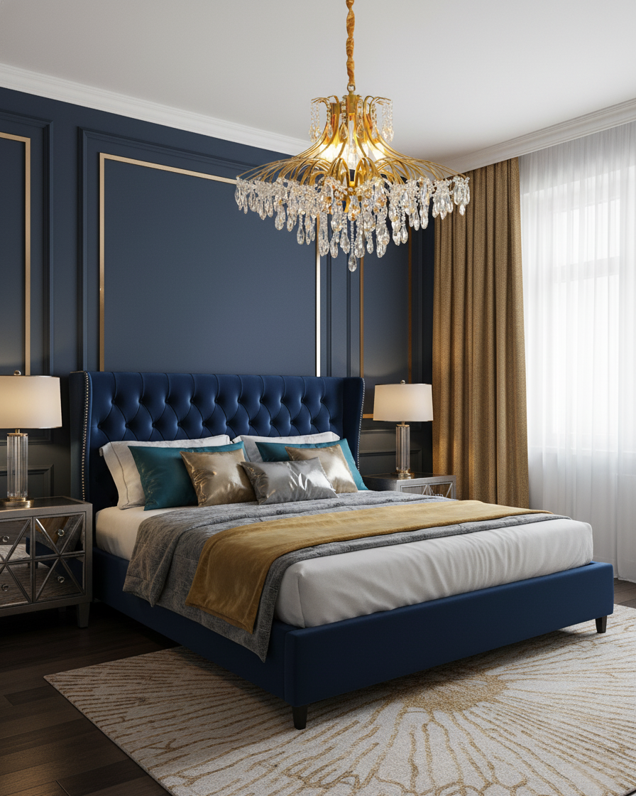 Violetfall Luxurious Crystal Wisteria Chandelier