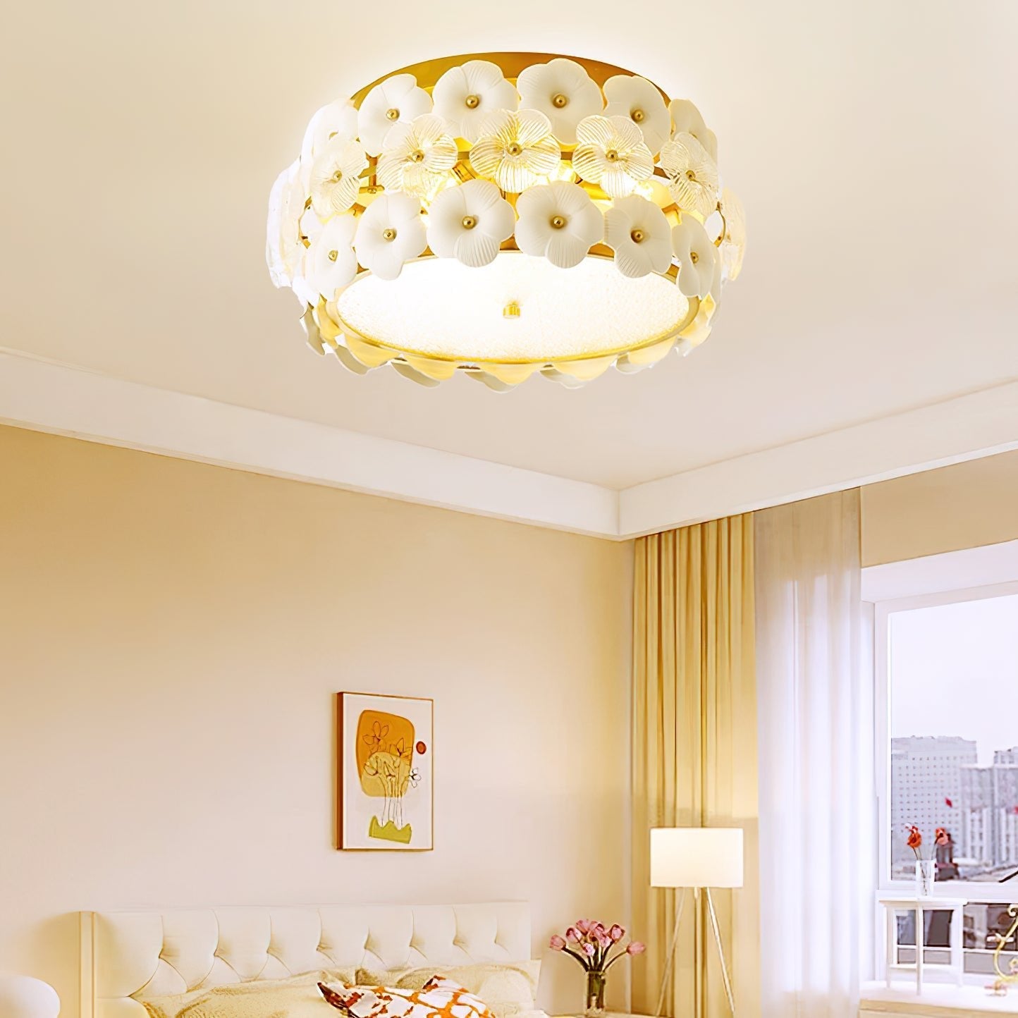 Regina Flowers Ceiling Lamp - Blowlighting