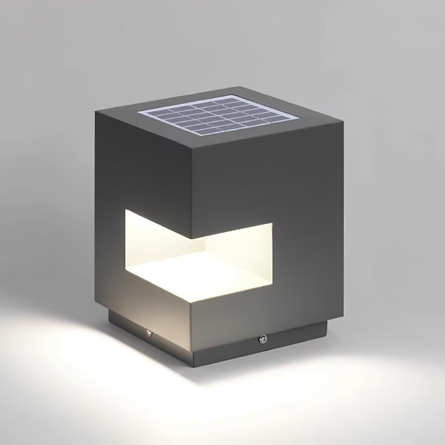 Regular Cube Post Outdoor Light - Blowlighting
