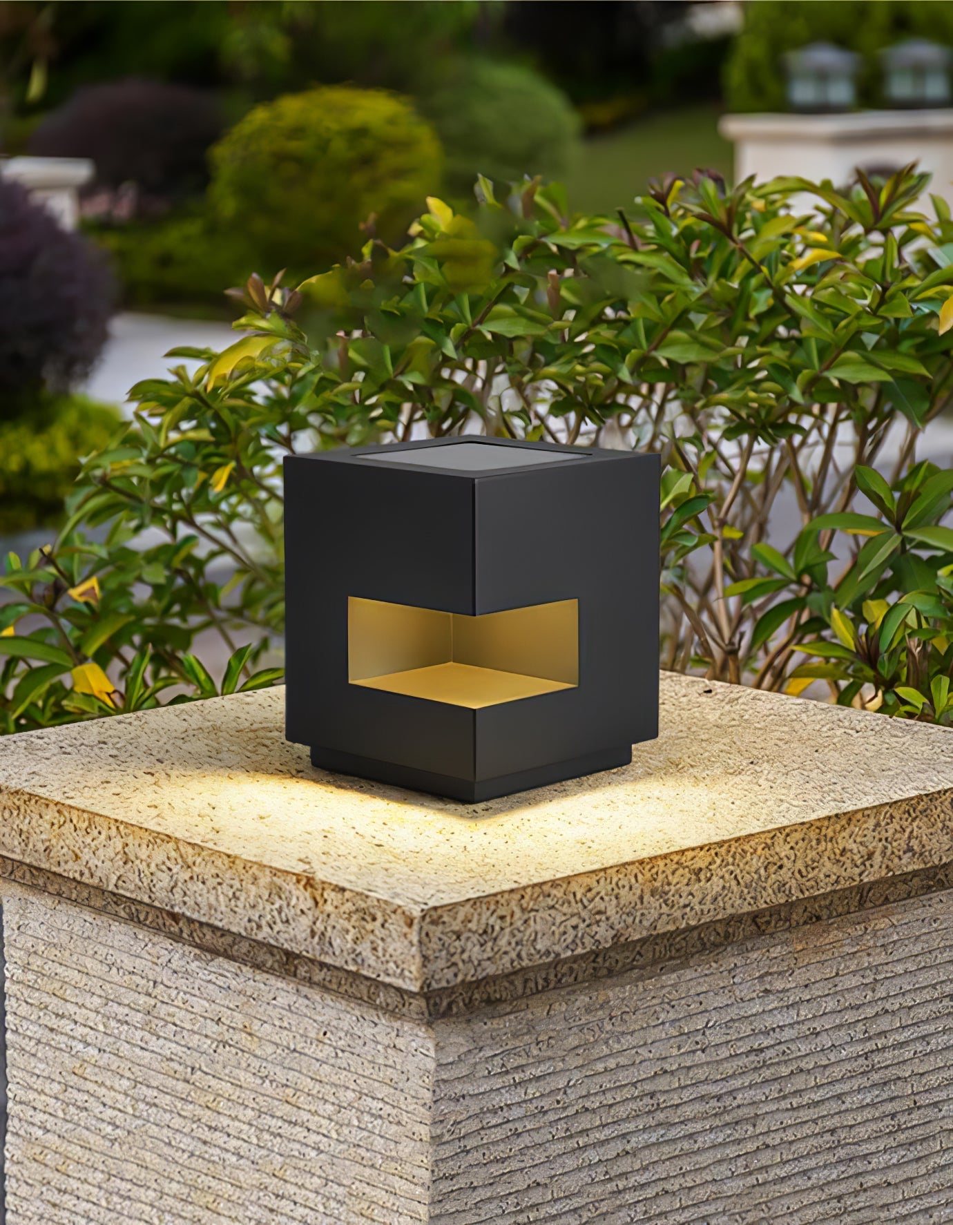 Regular Cube Post Outdoor Light - Blowlighting