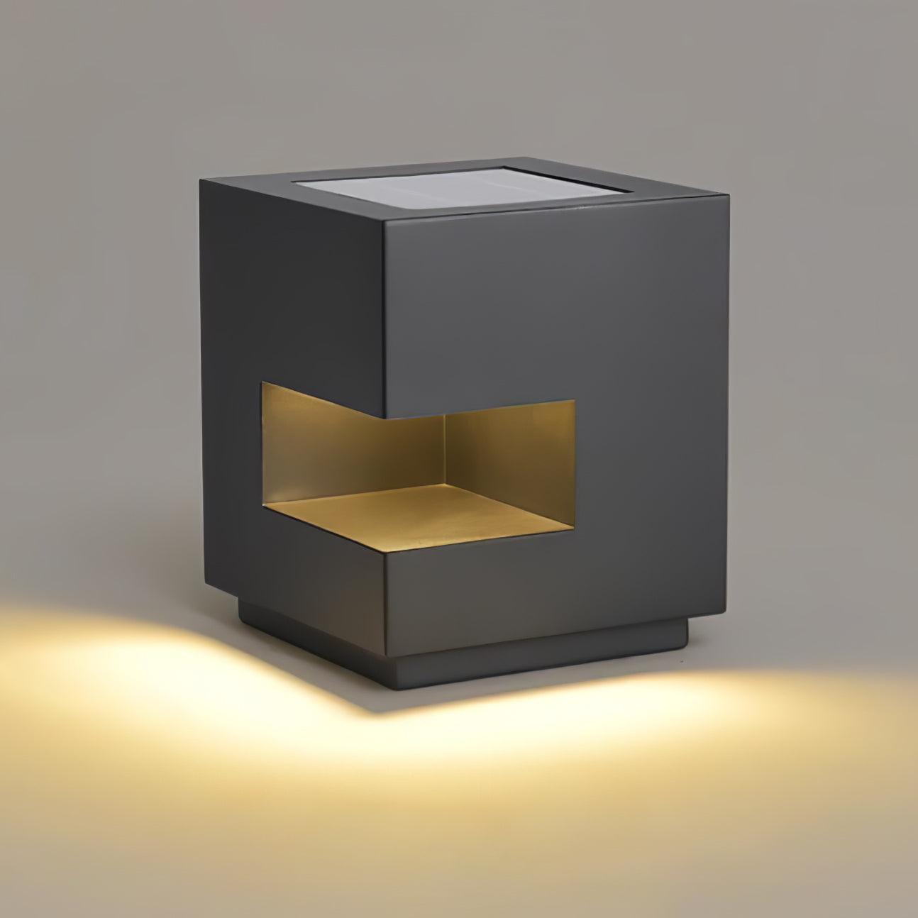 Regular Cube Post Outdoor Light - Blowlighting