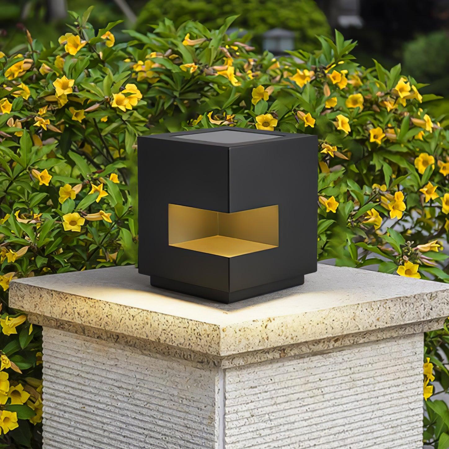 Regular Cube Post Outdoor Light - Blowlighting