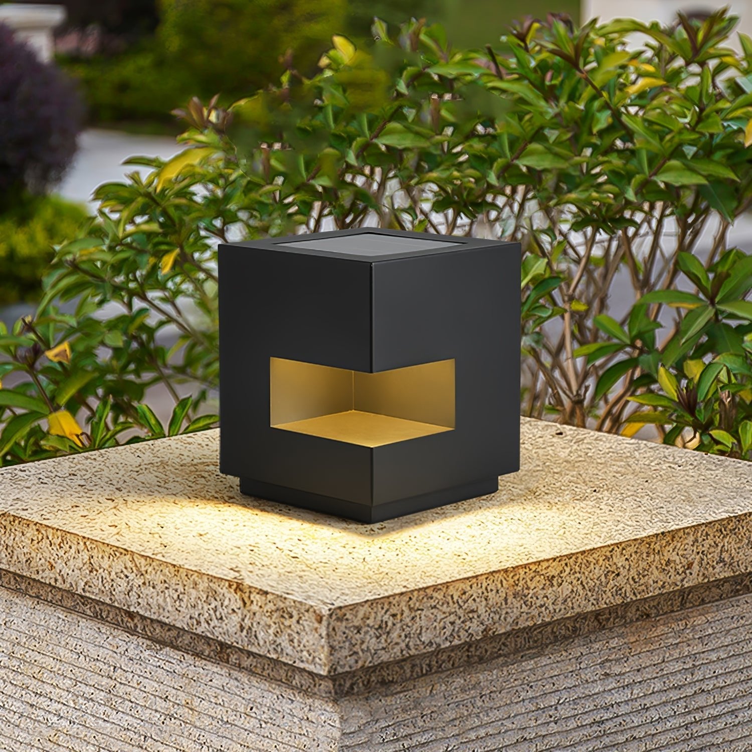 Regular Cube Post Outdoor Light - Blowlighting