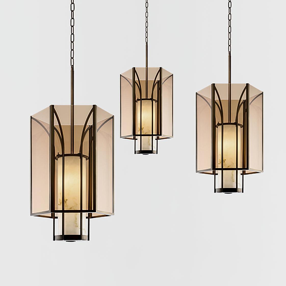 Sysila Alabaster Pendant Light - Blowlighting