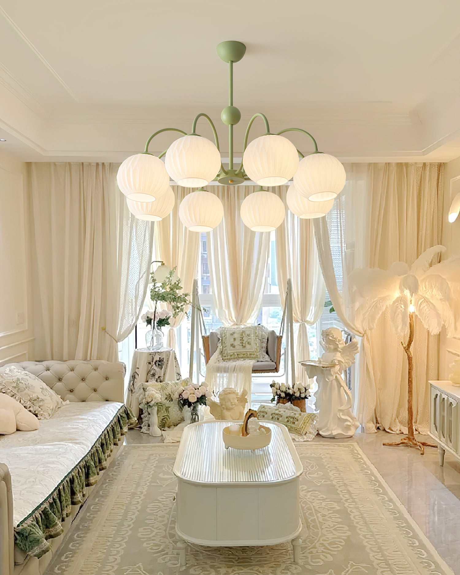 Renee Chandelier - Blowlighting