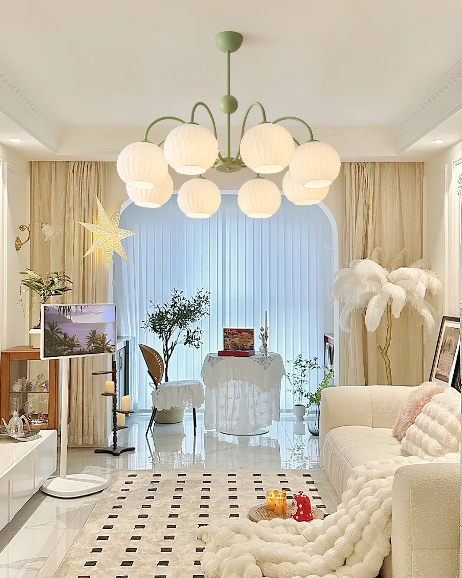 Renee Chandelier - Blowlighting